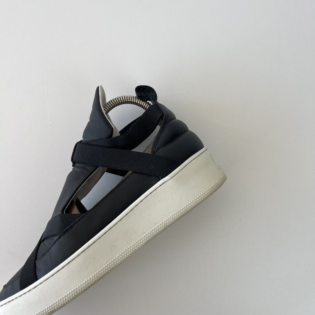 Filling Pieces Filling Pieces Spring ‘17 Livia Strap Leather Sneakers Black Size US 7 / IT 37 - 5 Thumbnail