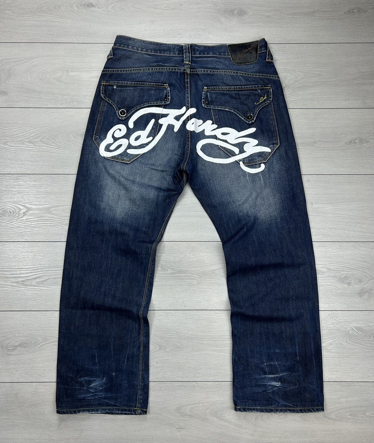 Ed Hardy Ed Hardy Denim Jeans size 34/34 Size US 34 / EU 50 - 2 Thumbnail