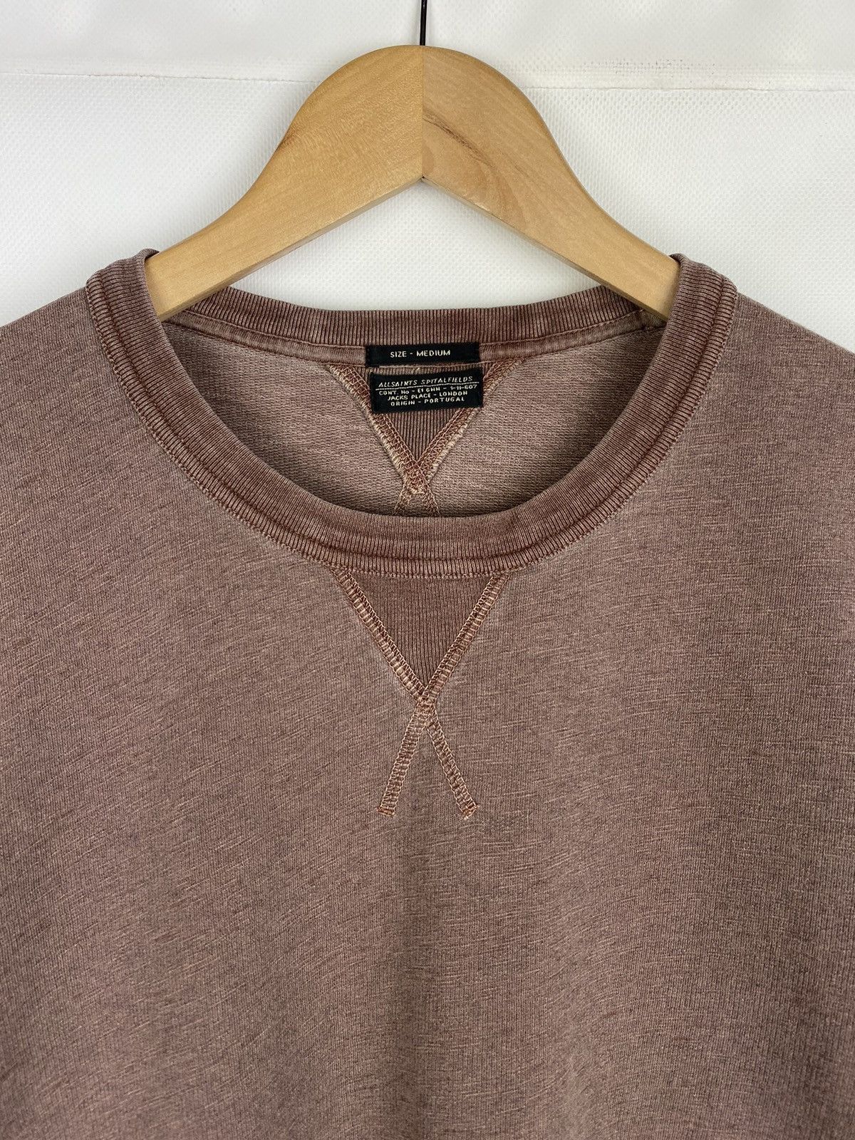 Allsaints × Japanese Brand Allsaints Arlanda Crew neck men’s sweatshirt pullover Size US M / EU 48-50 / 2 - 4 Thumbnail