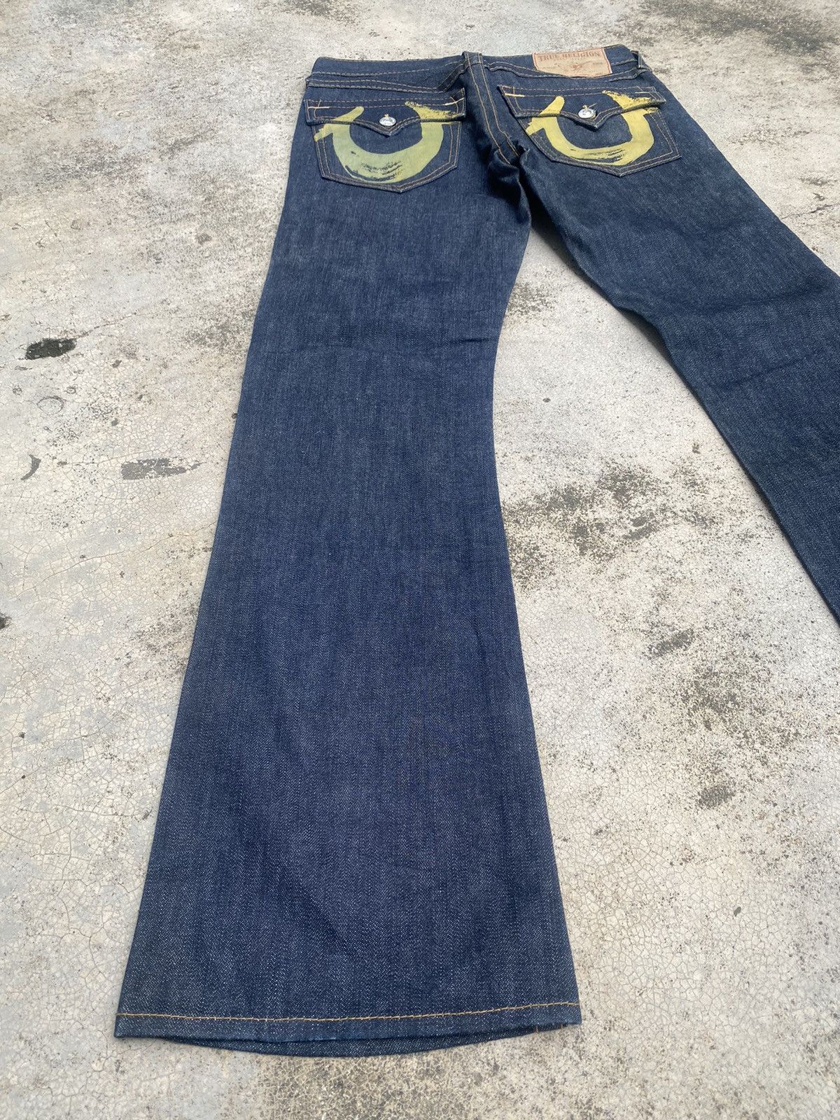 If Six Was Nine × Japanese Brand × True Religion Flare Jeans True Religion Like New Bootcut Size US 33 - 15 Thumbnail