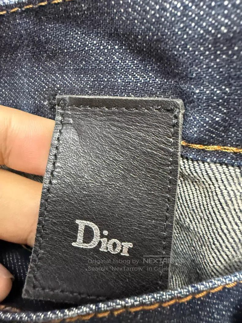 Dior Dior Early Slim Fit Washed Denim Pants Size US 31 - 4 Thumbnail