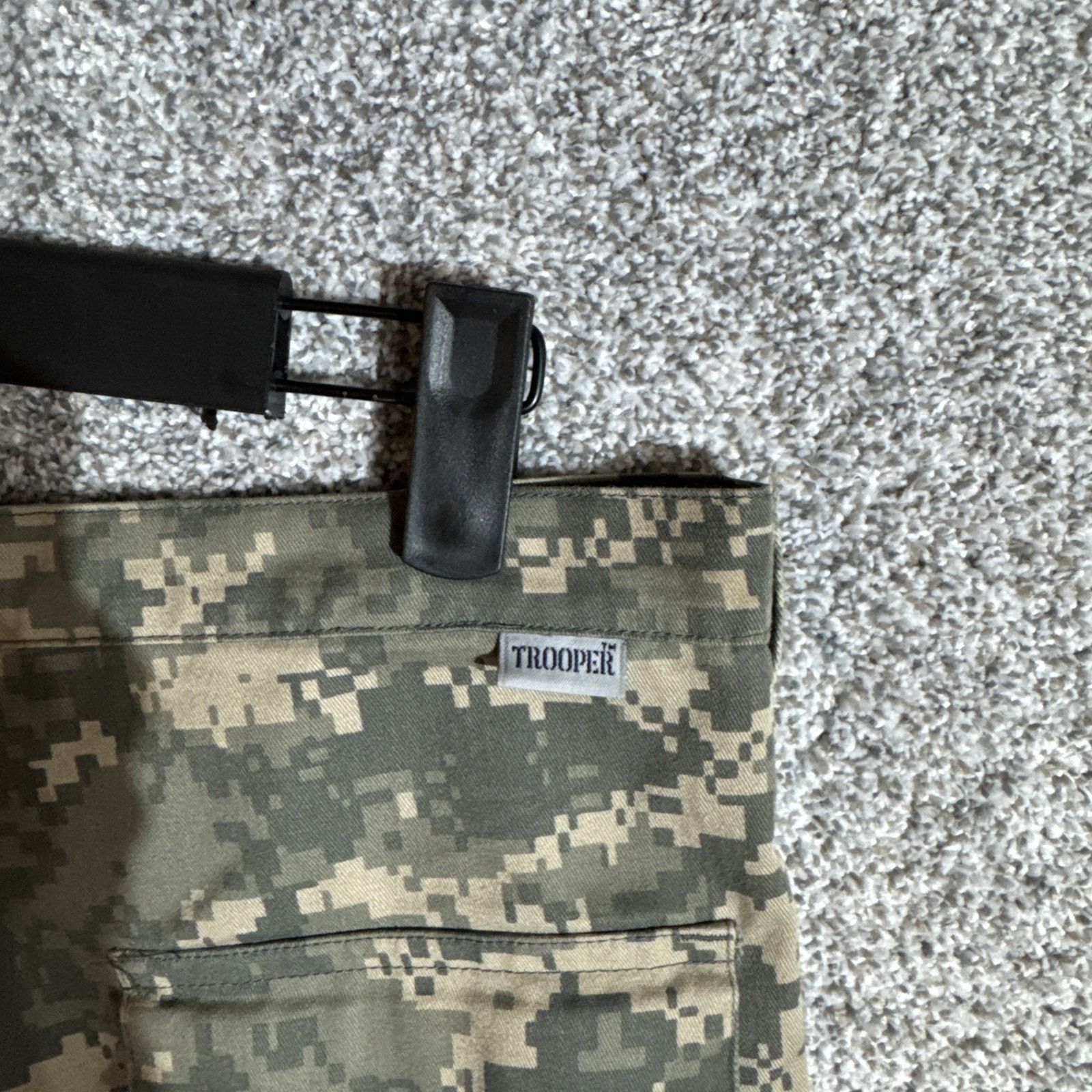 Other Trooper Cargo Pants Women 16 Camo Gorpcore Tactical Military Size 38" / US 16 / IT 52 - 7 Thumbnail