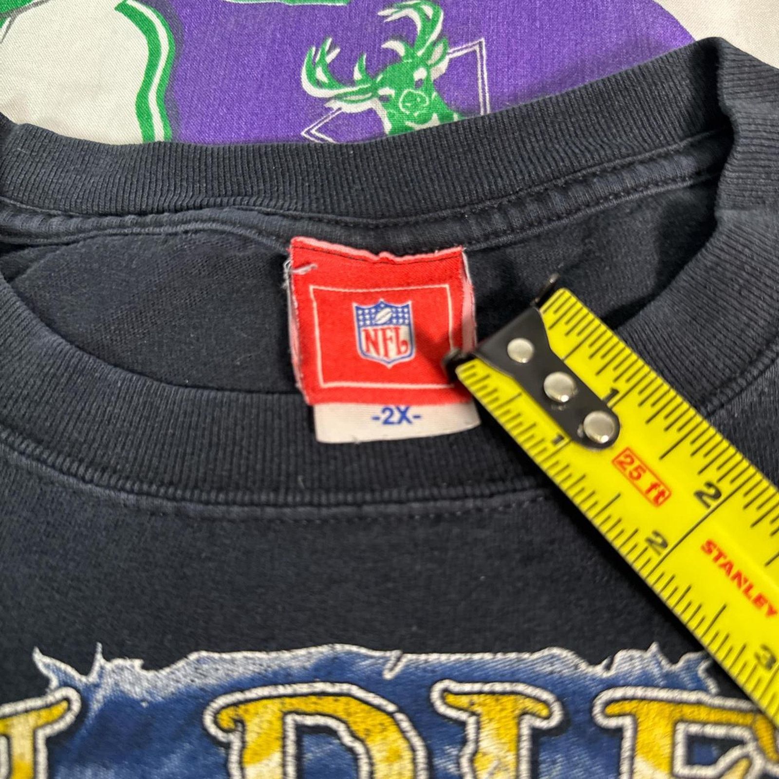 NFL × Vintage Y2K NFL San Diego Chargers Super Bowl Mens Sz XXL T-Shirt Size US XXL / EU 58 / 5 - 4 Thumbnail