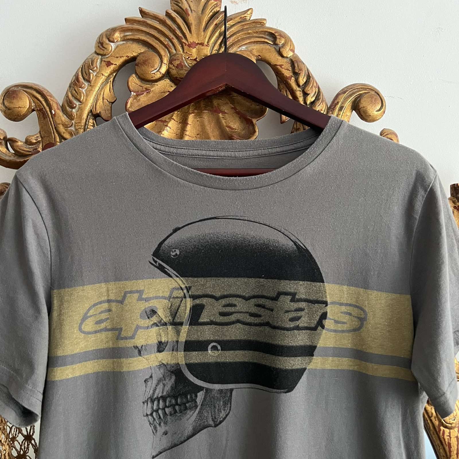 Alpinestars Alpine Stars Logo T shirt Sz M Size US M / EU 48-50 / 2 - 2 Thumbnail