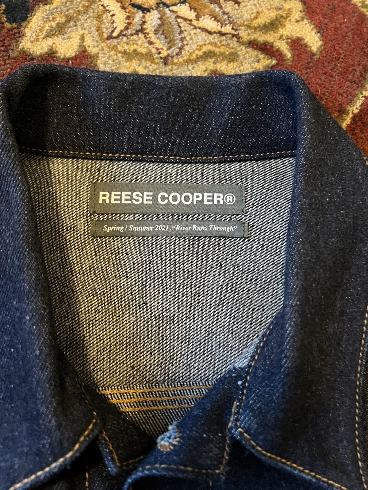 Reese Cooper Reese Cooper Raw Denim Jacket Size US L / EU 52-54 / 3 - 3 Thumbnail