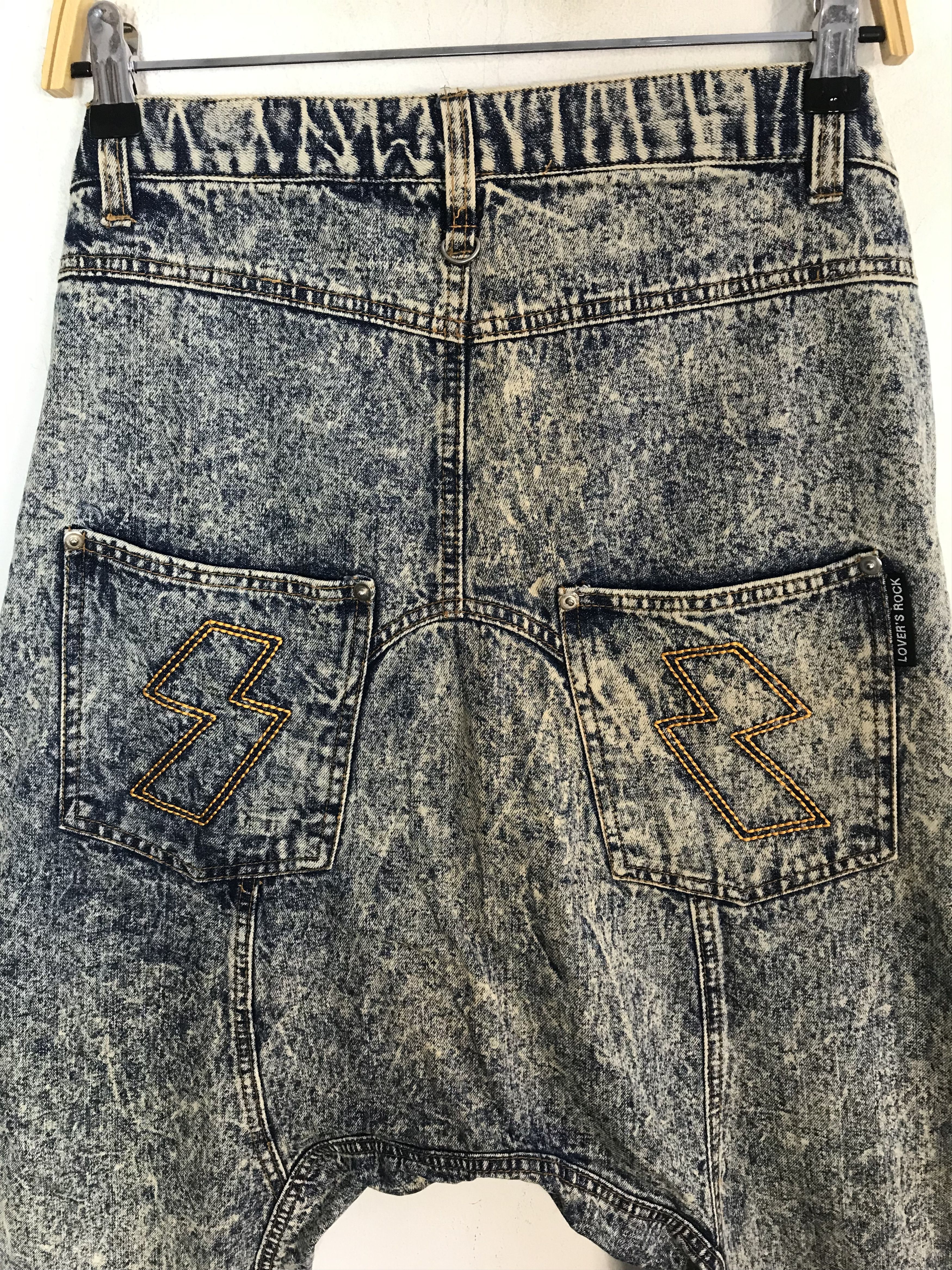 Japanese Brand Superlovers Lovers Rock Pant Drop Croth Baggy Rise 30 31 Size US 30 / EU 46 - 8 Thumbnail