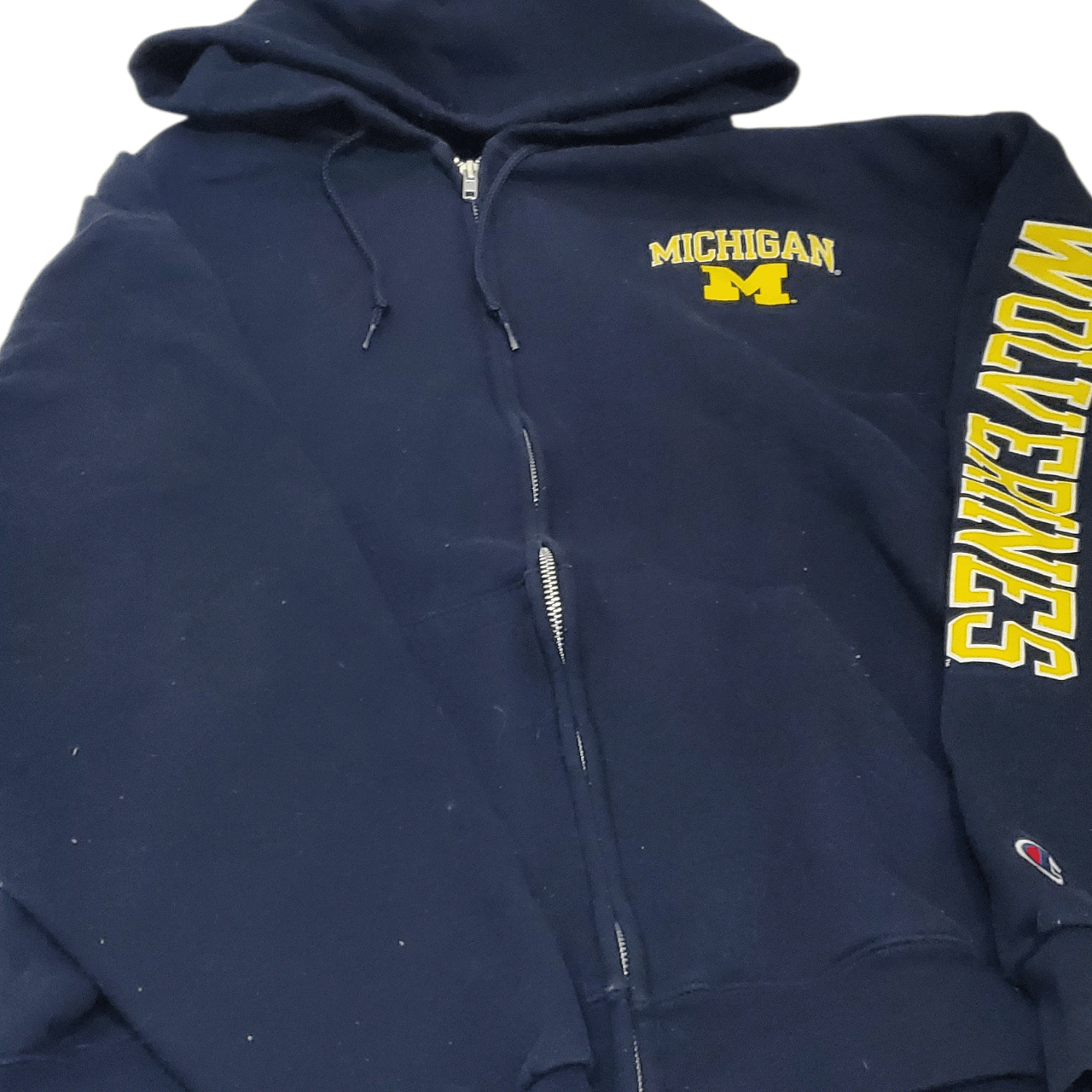 NCAA Vintage Michigan Wolverines Zip Up Jacket Size US L / EU 52-54 / 3 - 2 Thumbnail