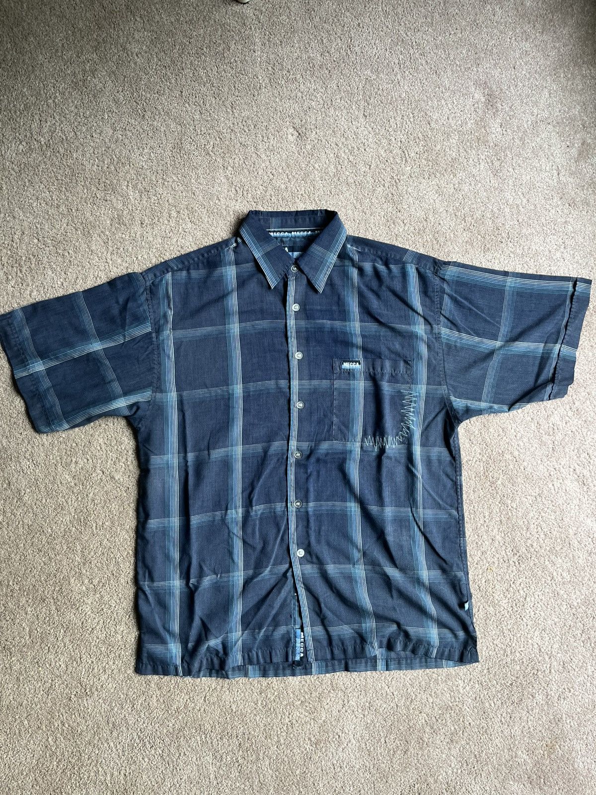 Mecca Mecca Jeans Y2K Button Up Size US M / EU 48-50 / 2 - 1 Thumbnail