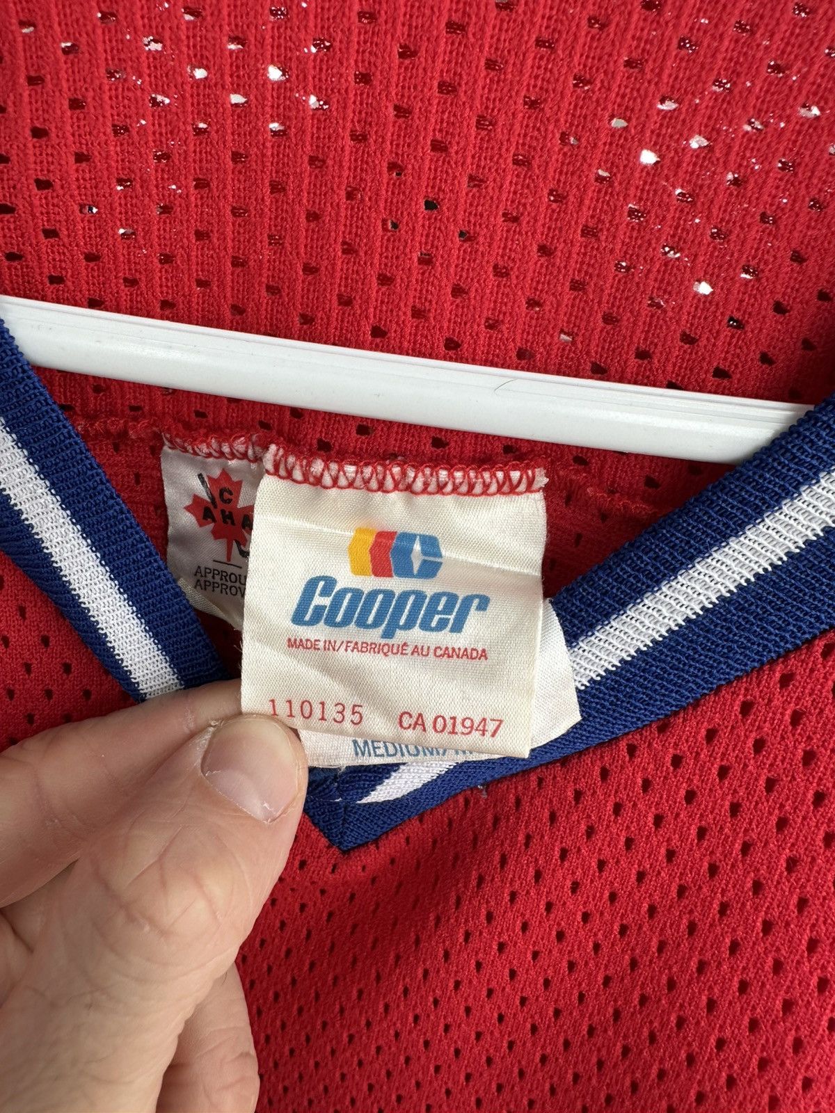 Other Vintage Montreal Hockey Jersey Cooper Made in Canada Size US M / EU 48-50 / 2 - 4 Thumbnail