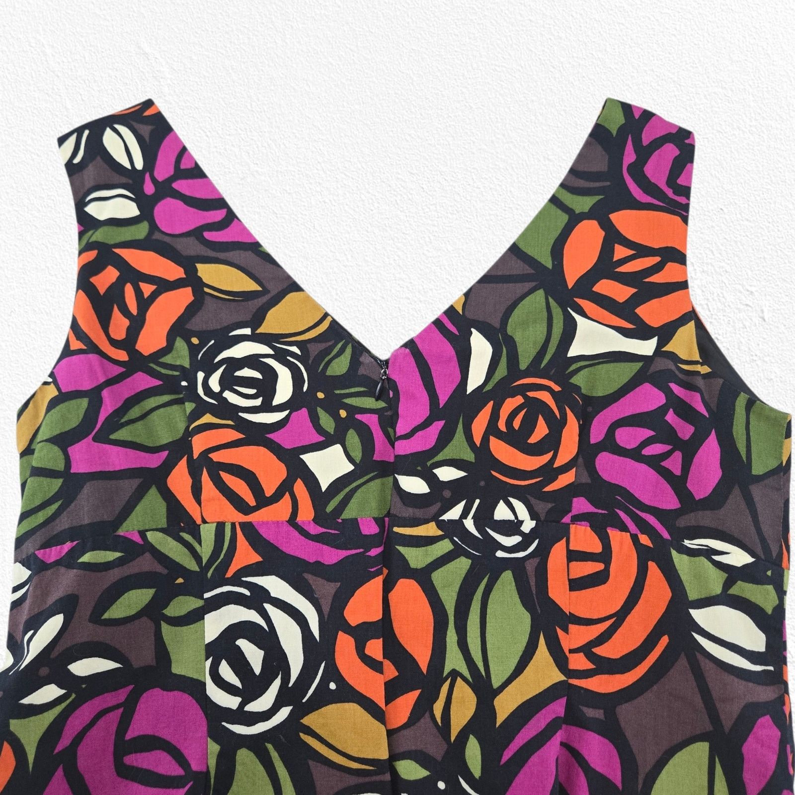 Vintage Y2K R&K Originals Graphic Floral Dress Size 12 Size XL / US 12-14 / IT 48-50 - 8 Thumbnail
