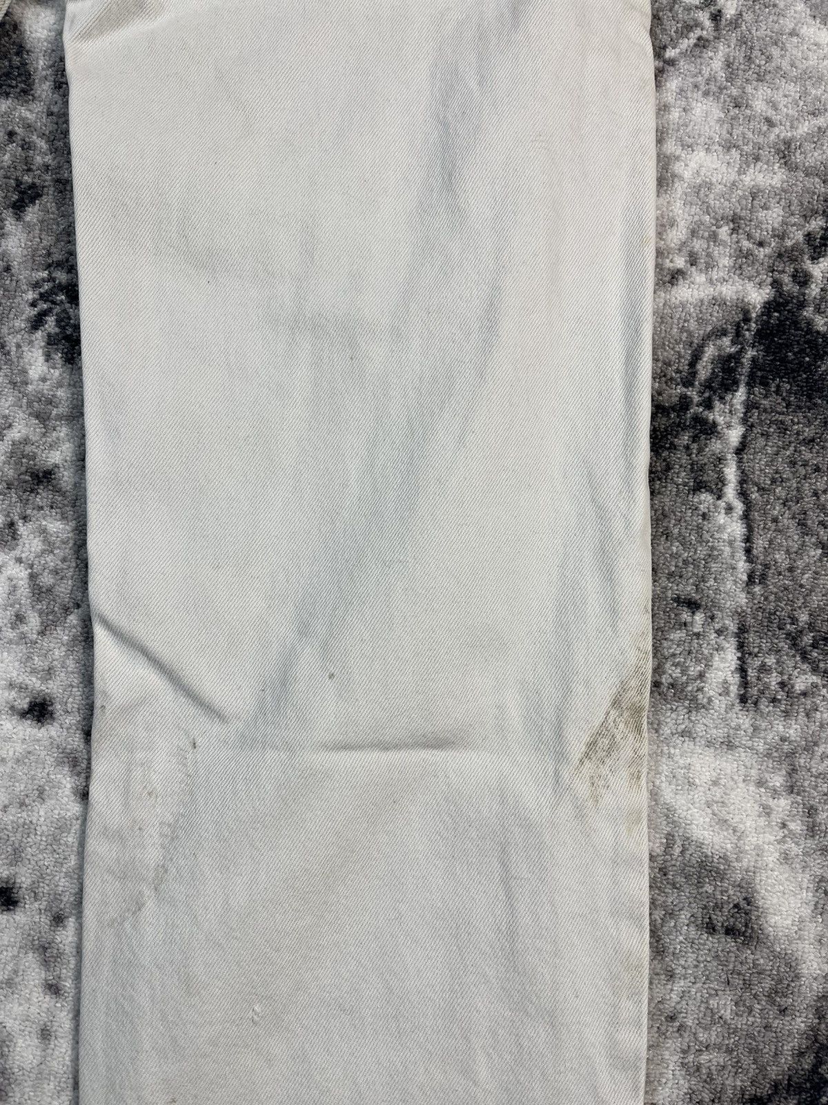 Other Kaserne Zurich Distressed White Jeans Size US 35 - 20 Thumbnail