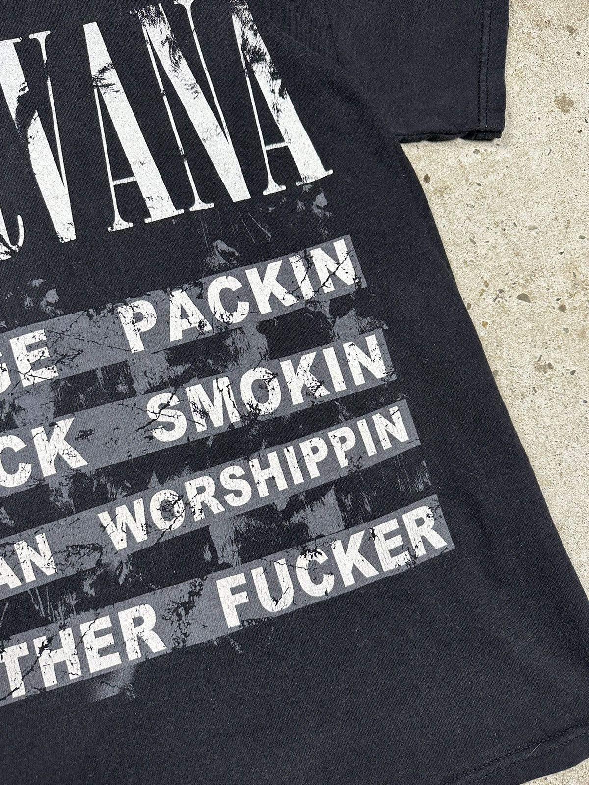 Nirvana Vintage Y2K Nirvana Vestibule Band Tour Tee Size US S / EU 44-46 / 1 - 3 Thumbnail