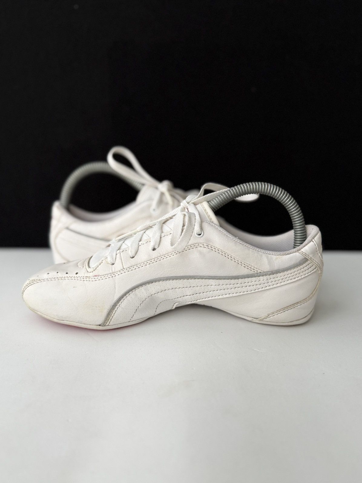 Puma PUMA Low Top Women's Trainers White & Pink Size 37 Size US 7 / IT 37 - 4 Thumbnail