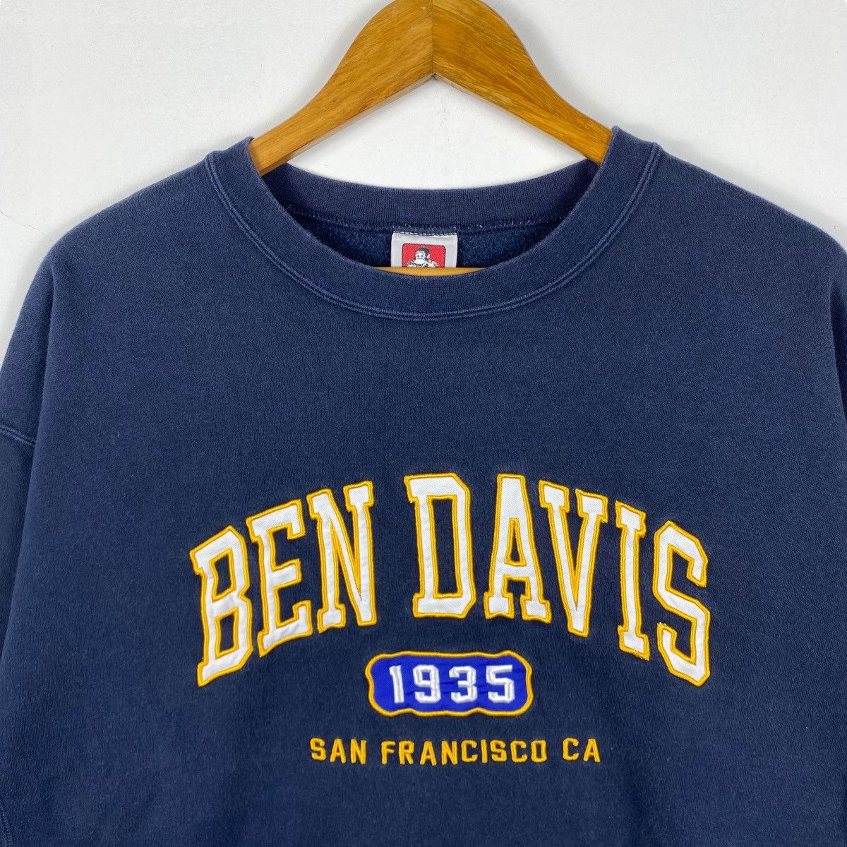 Ben Davis BEN DAVIS San Francisco Embroidery Logo Crewneck Sweatshirt Size US XL / EU 56 / 4 - 2 Thumbnail
