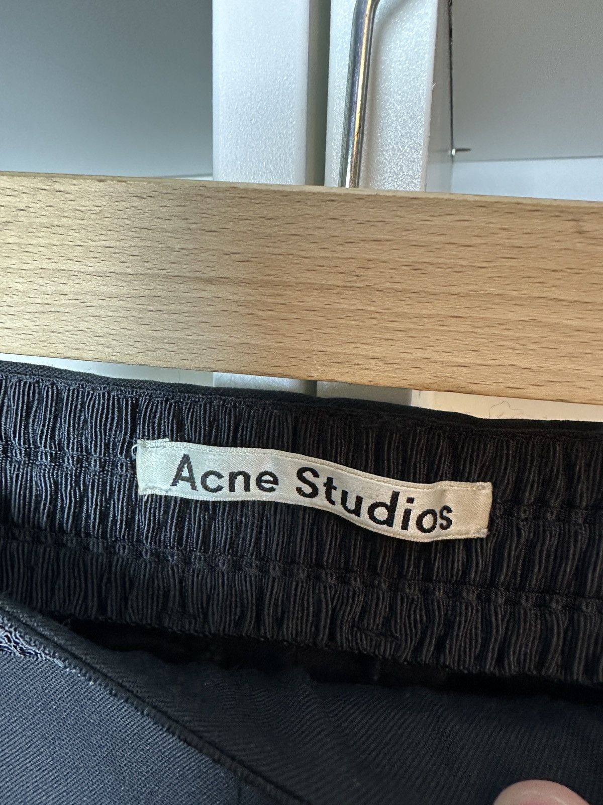 Acne Studios Acne Studios black slim trousers Size 25" / US 0 / IT 36 - 6 Thumbnail