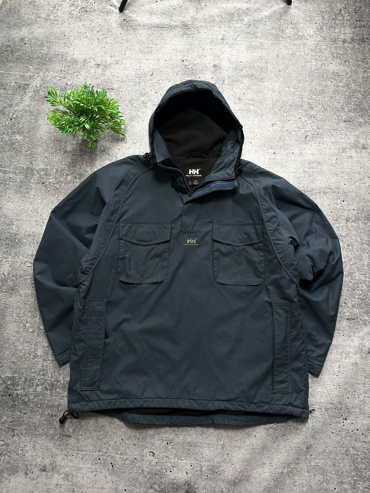 Vintage Helly Hansen Cold Winter Anorak Fleece Y2K Jacket