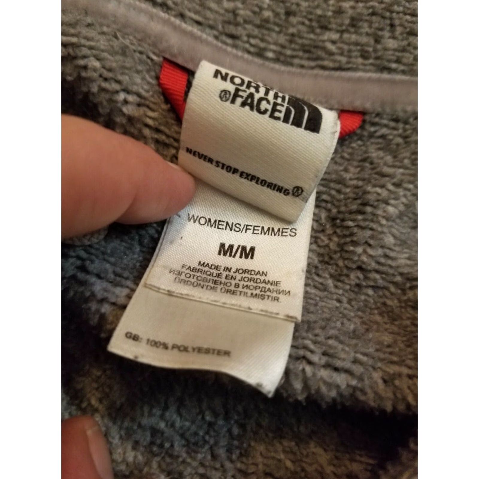 The North Face The North Face Shawl Cowl Neck Toggle Pullover Sweater Womens M Gray Size M / US 6-8 / IT 42-44 - 4 Thumbnail