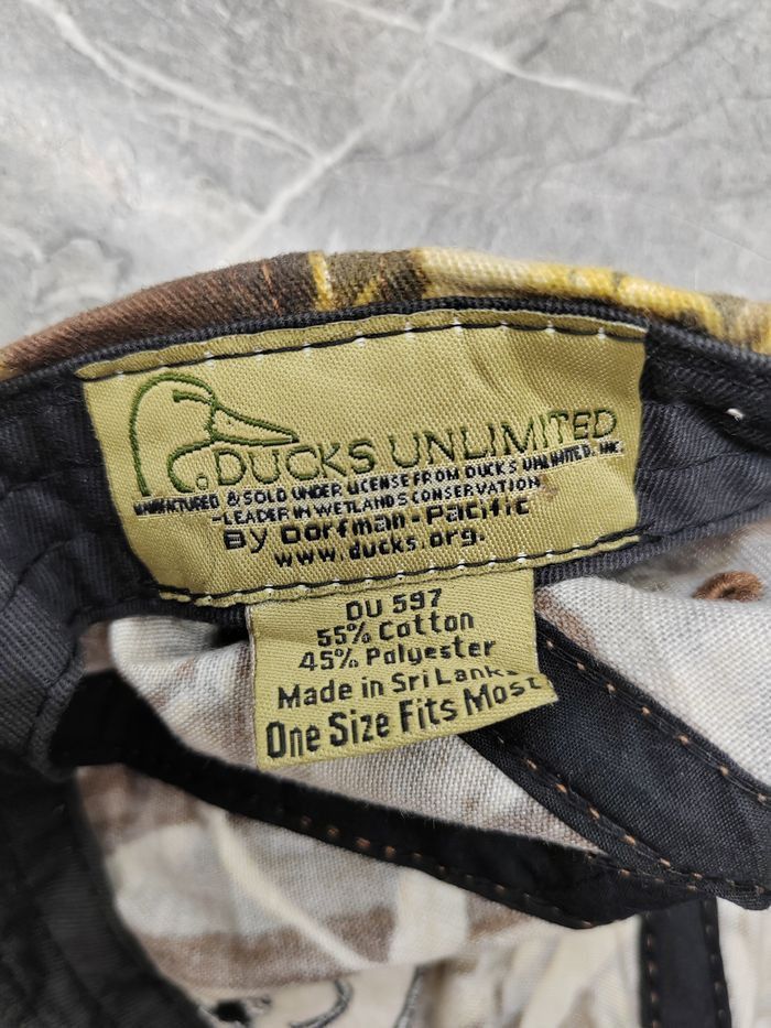 Realtree Vintage Duck Unlimited Cap Hat Size ONE SIZE - 5 Thumbnail