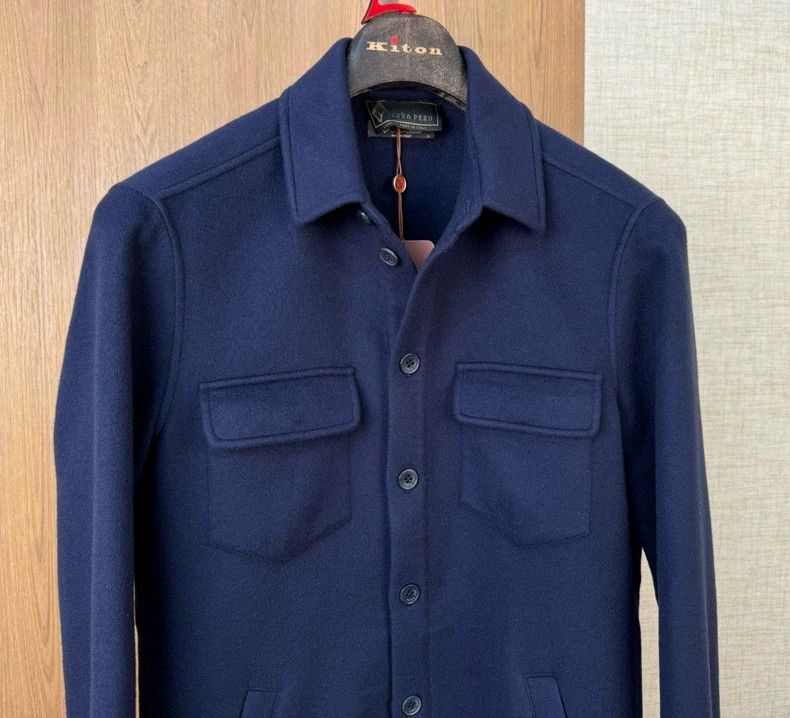 Loro Piana LORO PIANA Excellence series camel hair shirt jacket Size US S / EU 44-46 / 1 - 2 Thumbnail