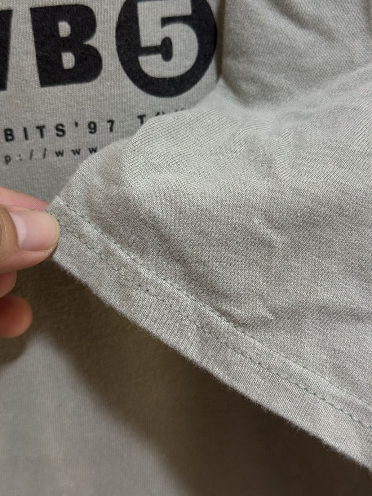 Hanes × Microsoft × Vintage Vintage Microsoft Visual 5 Basic Faded Tee Size US L / EU 52-54 / 3 - 4 Thumbnail