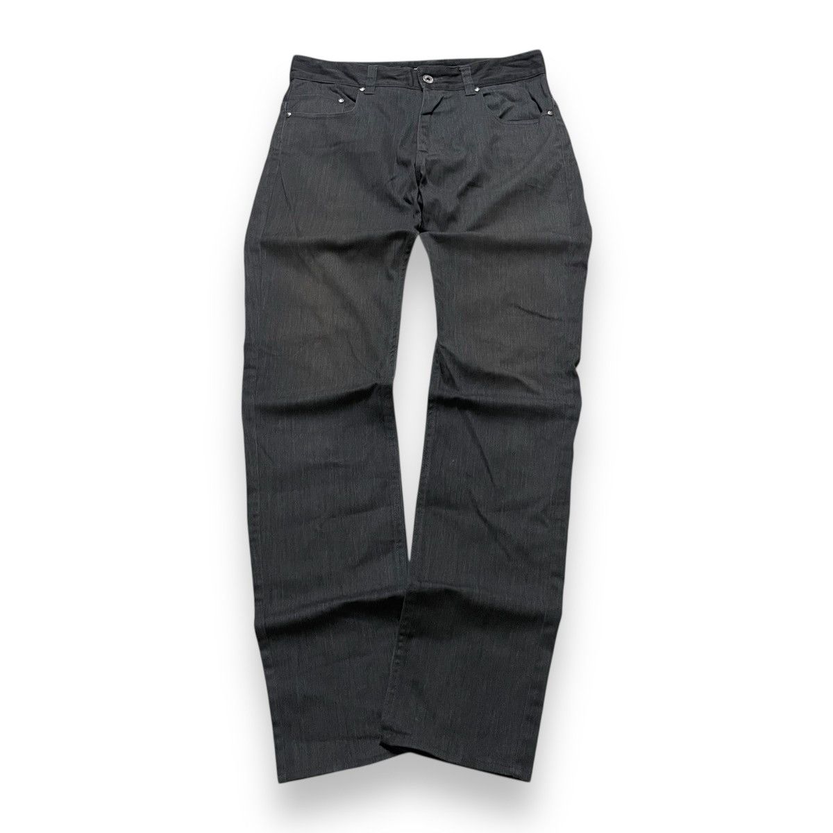 semanticdesign ORIGINAL DESIGNER SEMANTICS SLACK COTTON BUCKLE BACK (31×42 Size US 31 - 2 Thumbnail