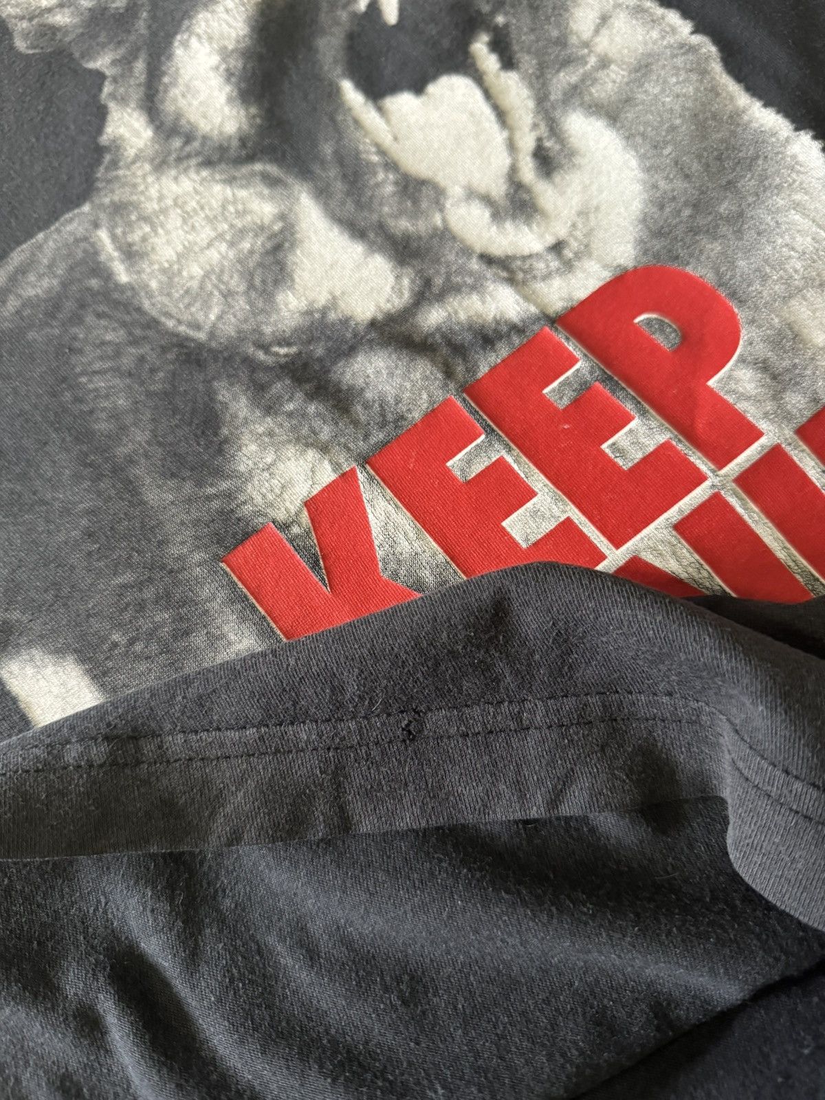 Nike Vintage 00's Nike Keep Running Graphic Angry Dog T-shirt Size US M / EU 48-50 / 2 - 4 Thumbnail