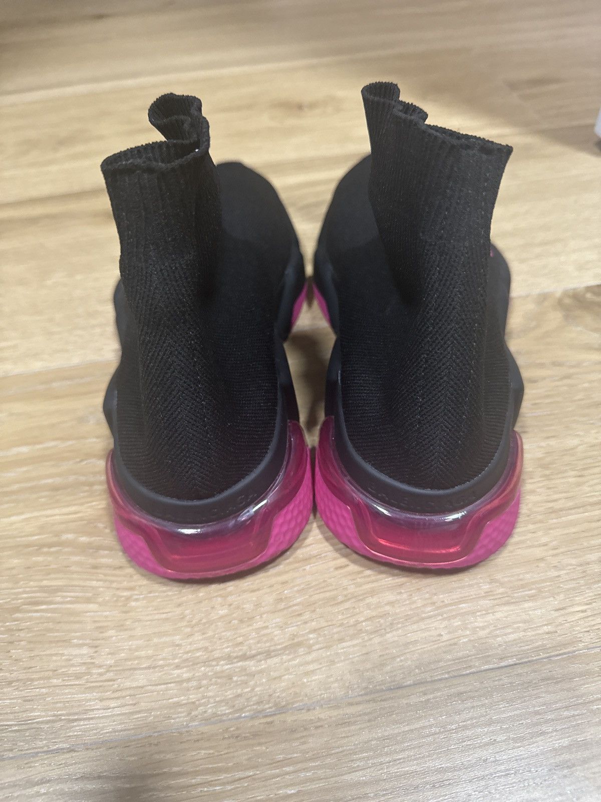 Balenciaga BALENCIAGA Neoprene Knit Womens Speed Clear Sole Sneakers Size US 6 / IT 36 - 4 Thumbnail