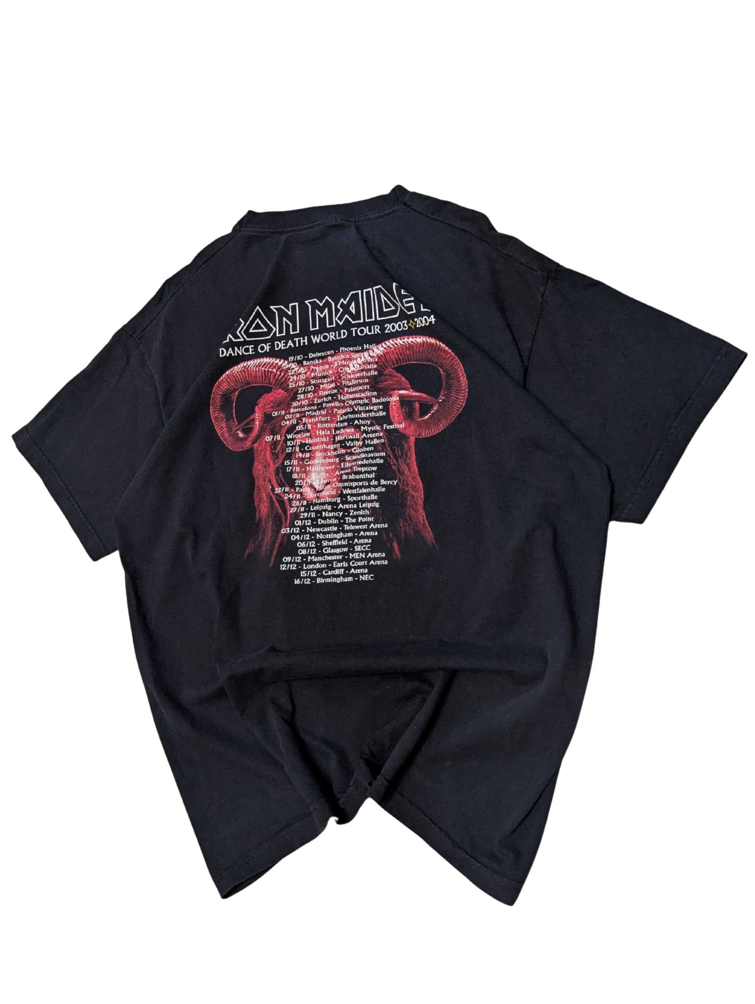 Iron Maiden Iron Maiden “Dance of Death” World Tour 2003–2004 T-Shirt Size US L / EU 52-54 / 3 - 2 Thumbnail