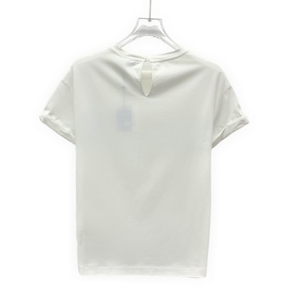 Brunello Cucinelli Brunello Cucinelli Striped Beaded Short Sleeve T-shirt K26WX Size XS / US 0-2 / IT 36-38 - 2 Thumbnail