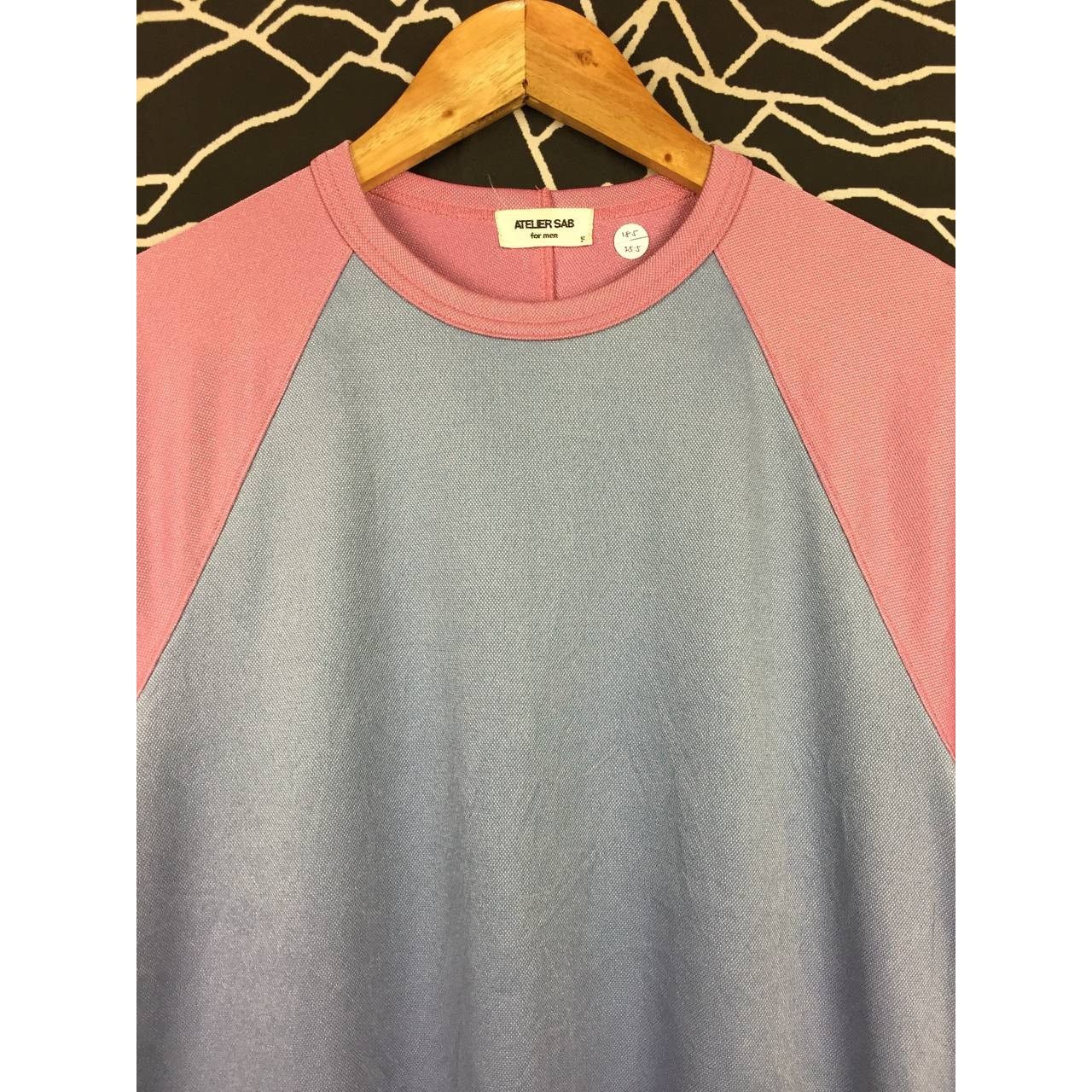 Japanese Brand × Vintage Atelier Sab Men ASM Japanese Brand Raglan Tee Size US S / EU 44-46 / 1 - 3 Thumbnail