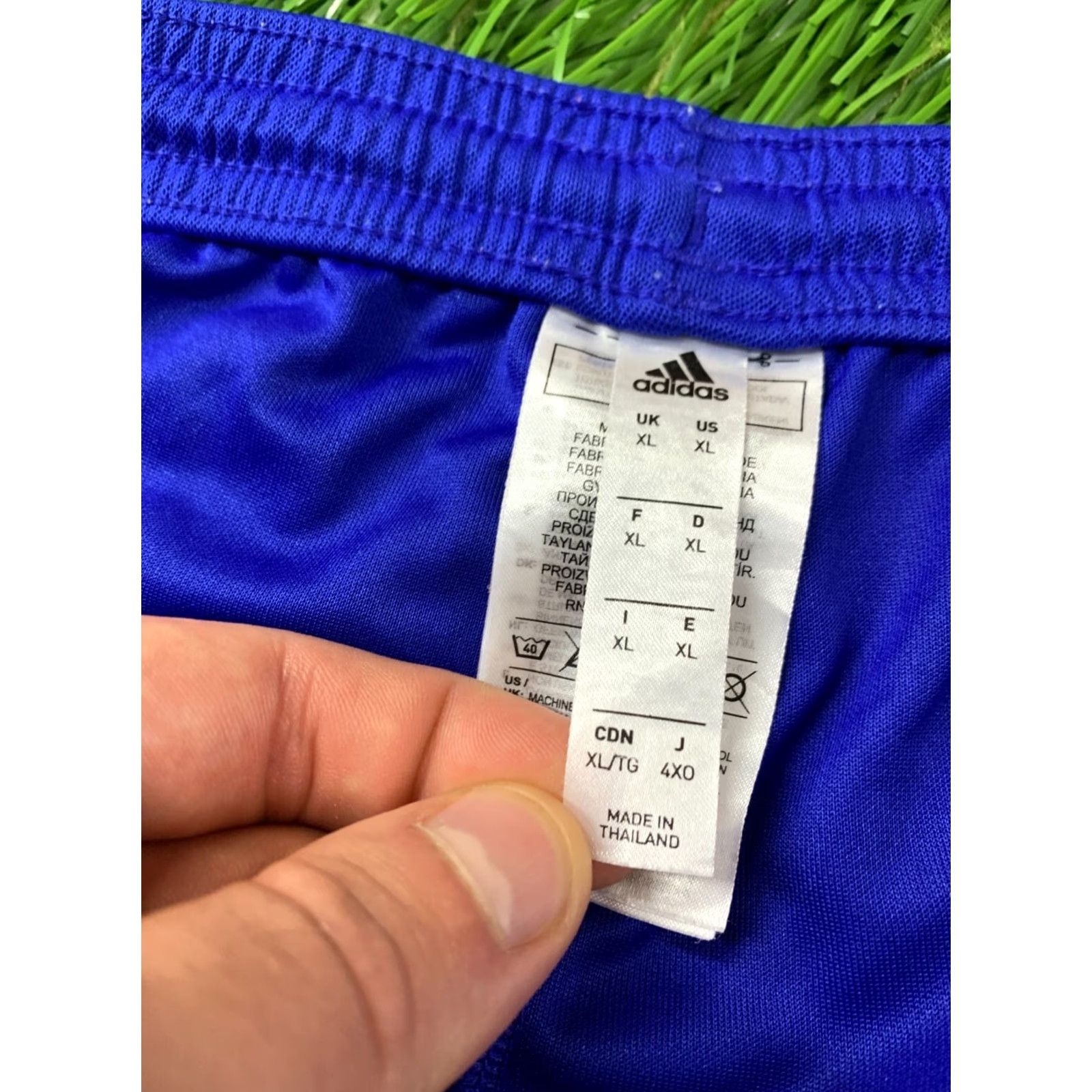 Adidas ADIDAS Parma Football Shorts XL Men Blue 2020 Aeroready Training Regular Size US 36 / EU 52 - 4 Thumbnail