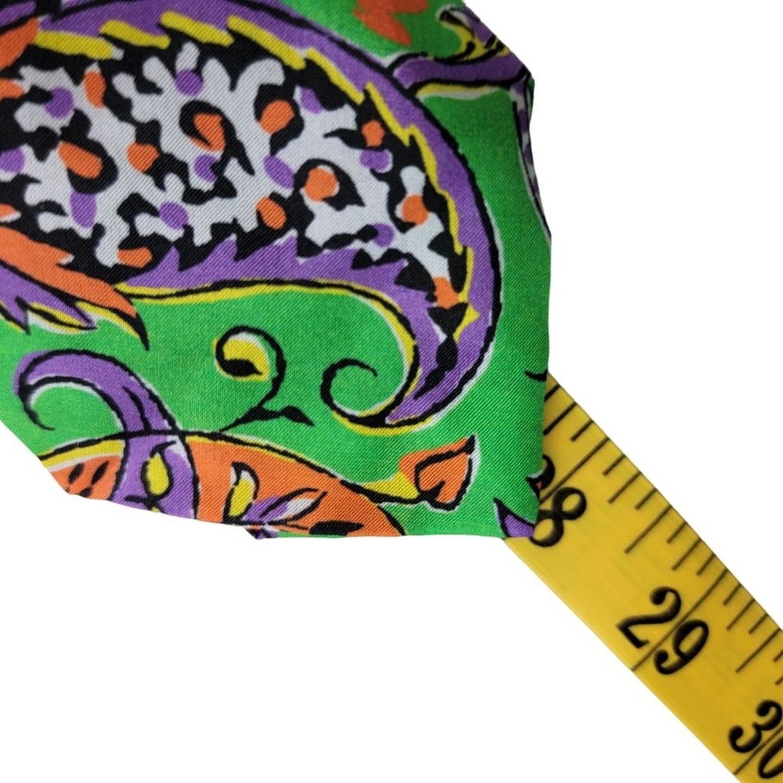 Polo Ralph Lauren Polo Ralph Lauren 100% Silk Paisley Neck Tie Size ONE SIZE - 9 Thumbnail