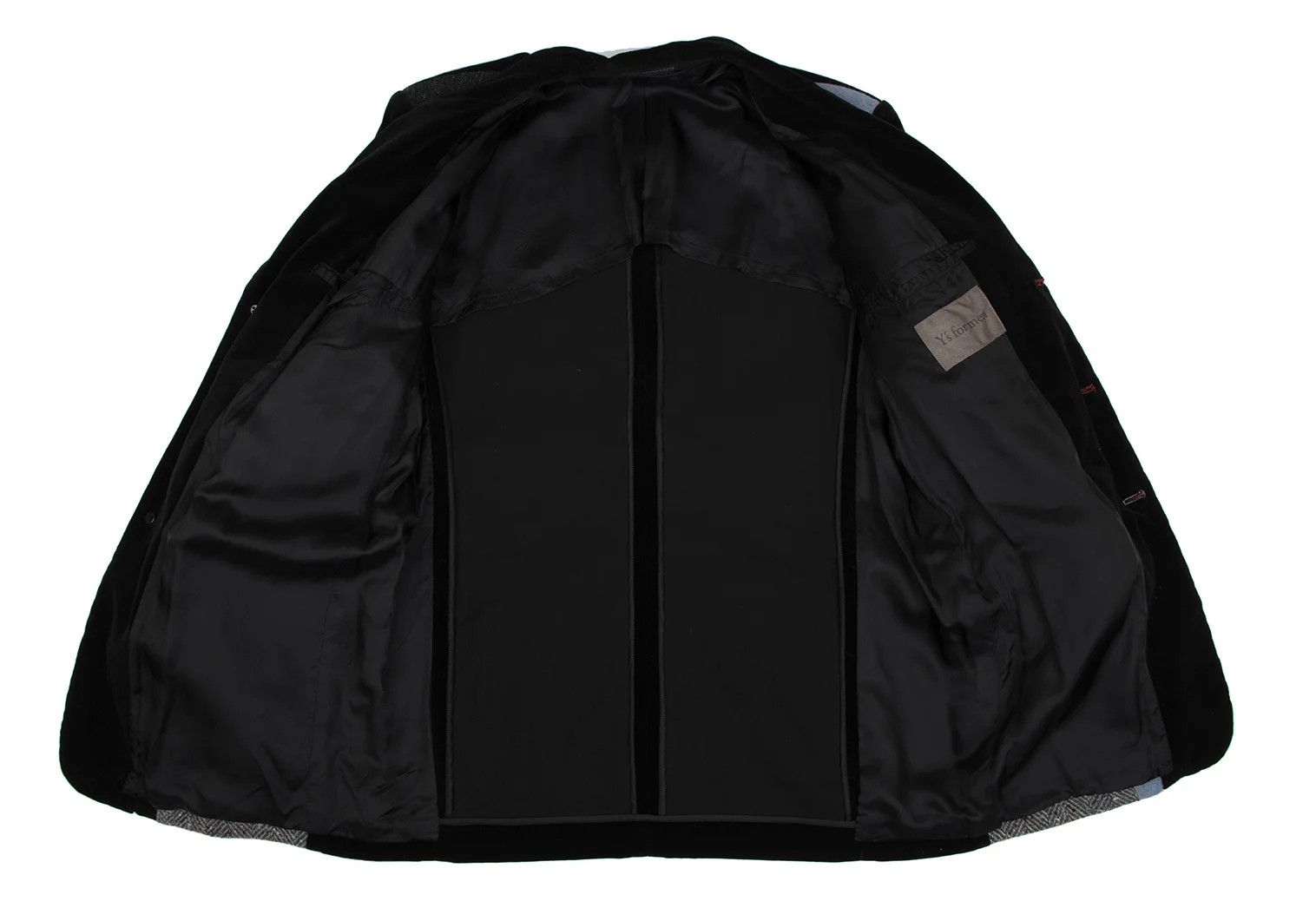 Jean Paul Gaultier Geometric Patchwork Velour Jacket in Multi Color Size US S / EU 44-46 / 1 - 10 Thumbnail