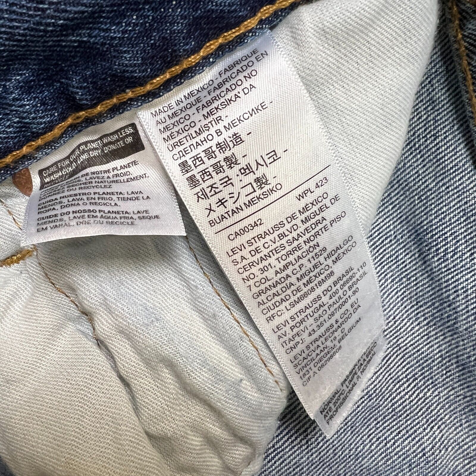 Levi's × Vintage Levi's 501 Jeans 30x30 Original Fit Straight Denim Pants Size US 30 / EU 46 - 9 Thumbnail