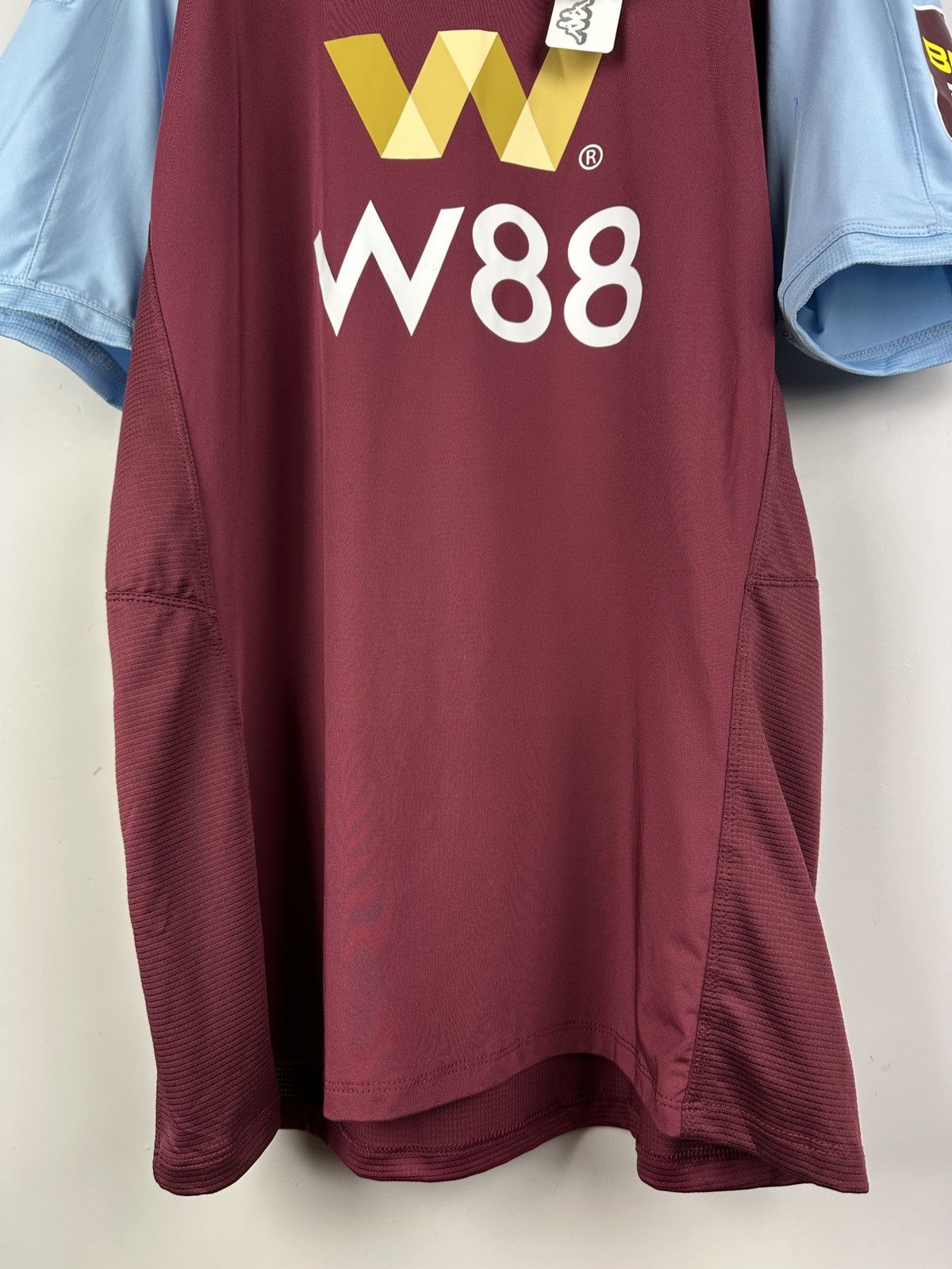 Kappa NEW🏷️ Aston Villa Kappa Soccer Jersey Size US XXL / EU 58 / 5 - 11 Thumbnail