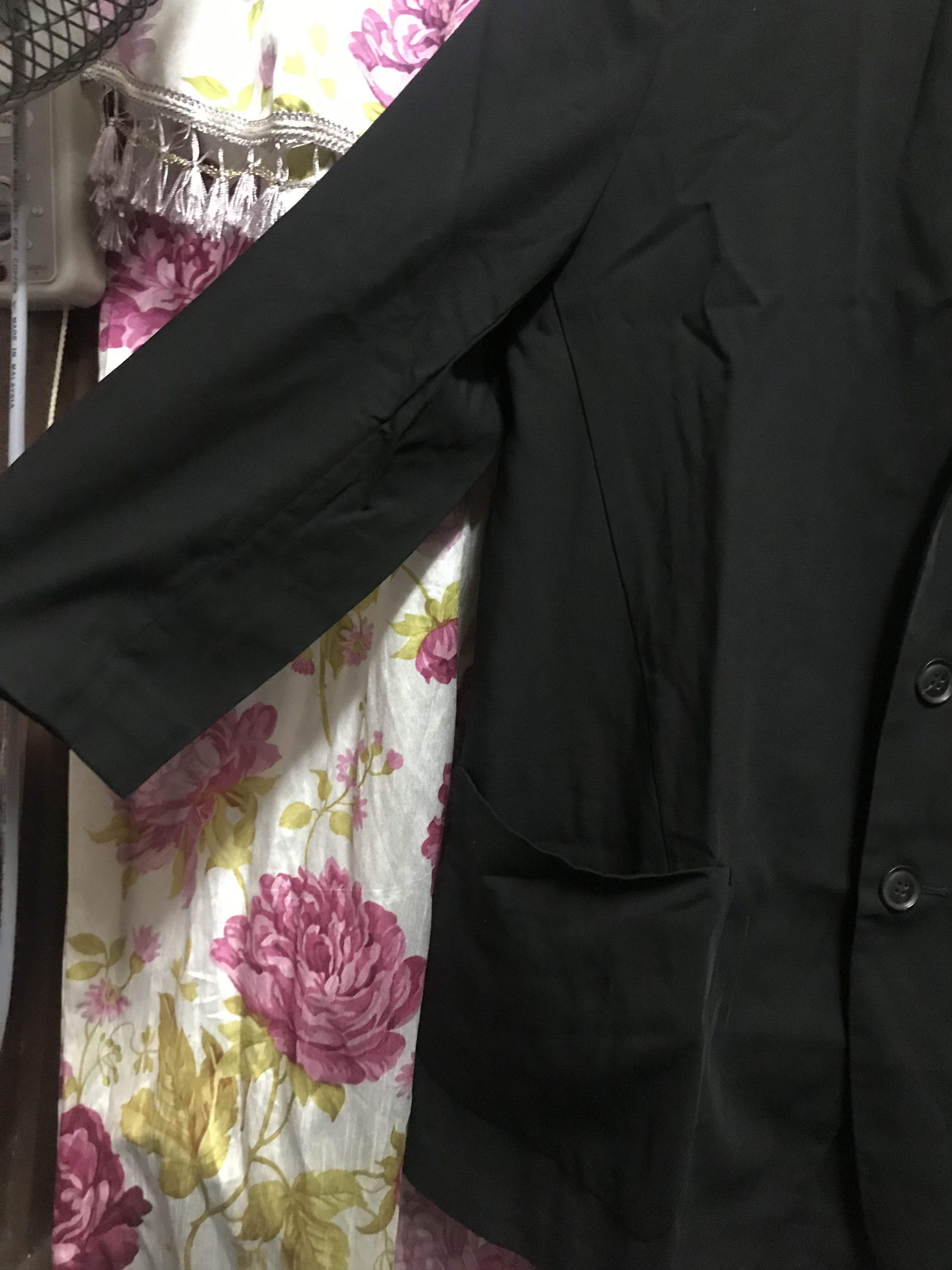 Japanese Brand × Y's × Yohji Yamamoto Ys Yohji Yamamoto Black Coat Size M / US 6-8 / IT 42-44 - 9 Thumbnail
