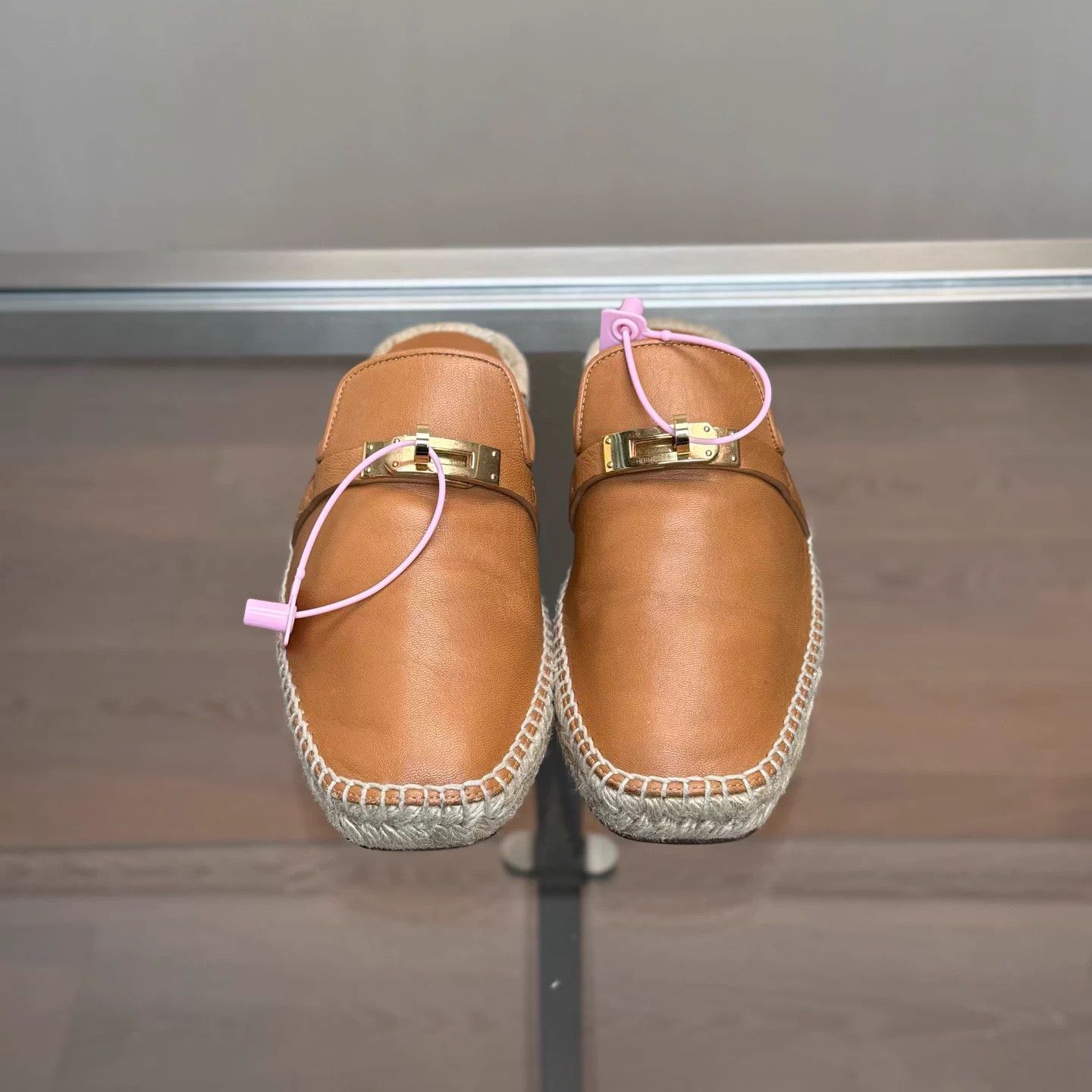 Hermes HERMES Brown Kelly Buckle Mule 37 EU Size US 6.5 / IT 36.5 - 2 Thumbnail