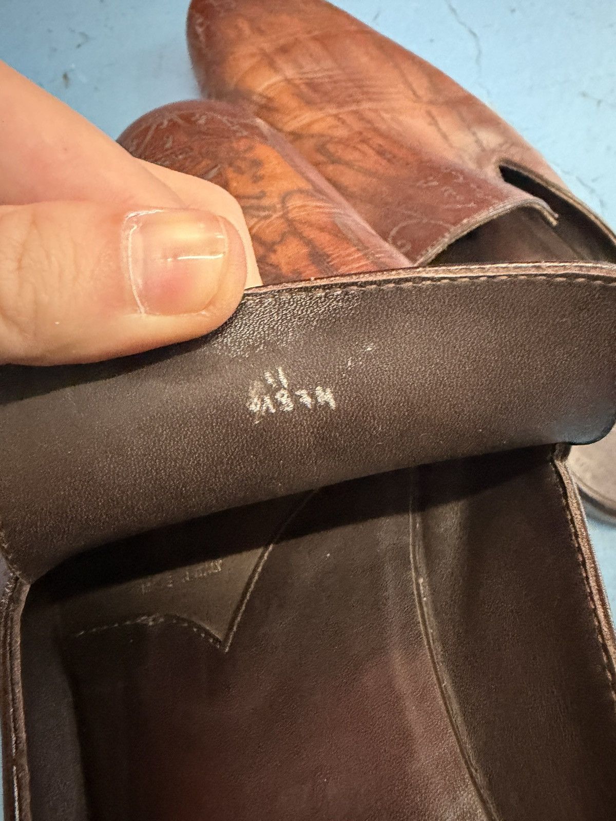 Berluti BERLUTI SCRIPT SLIP ON Size US 11 / EU 44 - 4 Thumbnail
