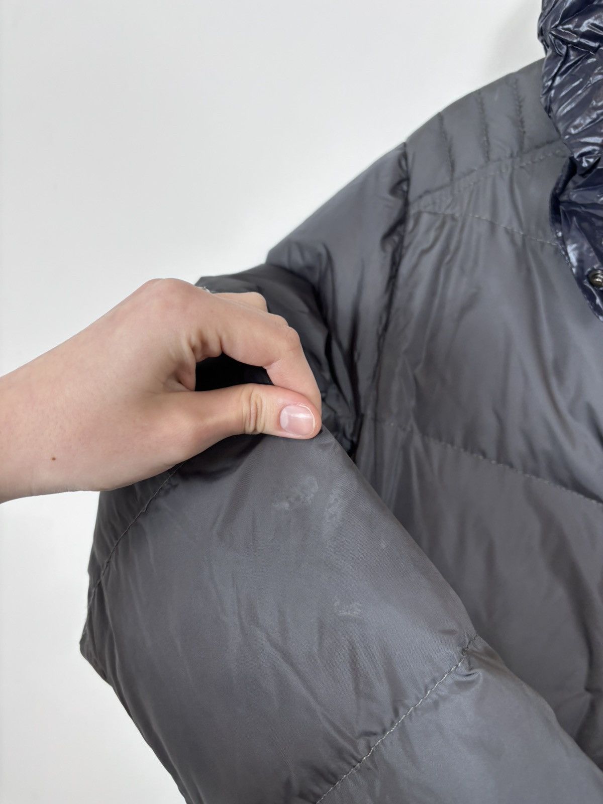Moncler Moncler Chamonix Men’s Gray Hooded Down Puffer Jacket Size US L / EU 52-54 / 3 - 6 Thumbnail