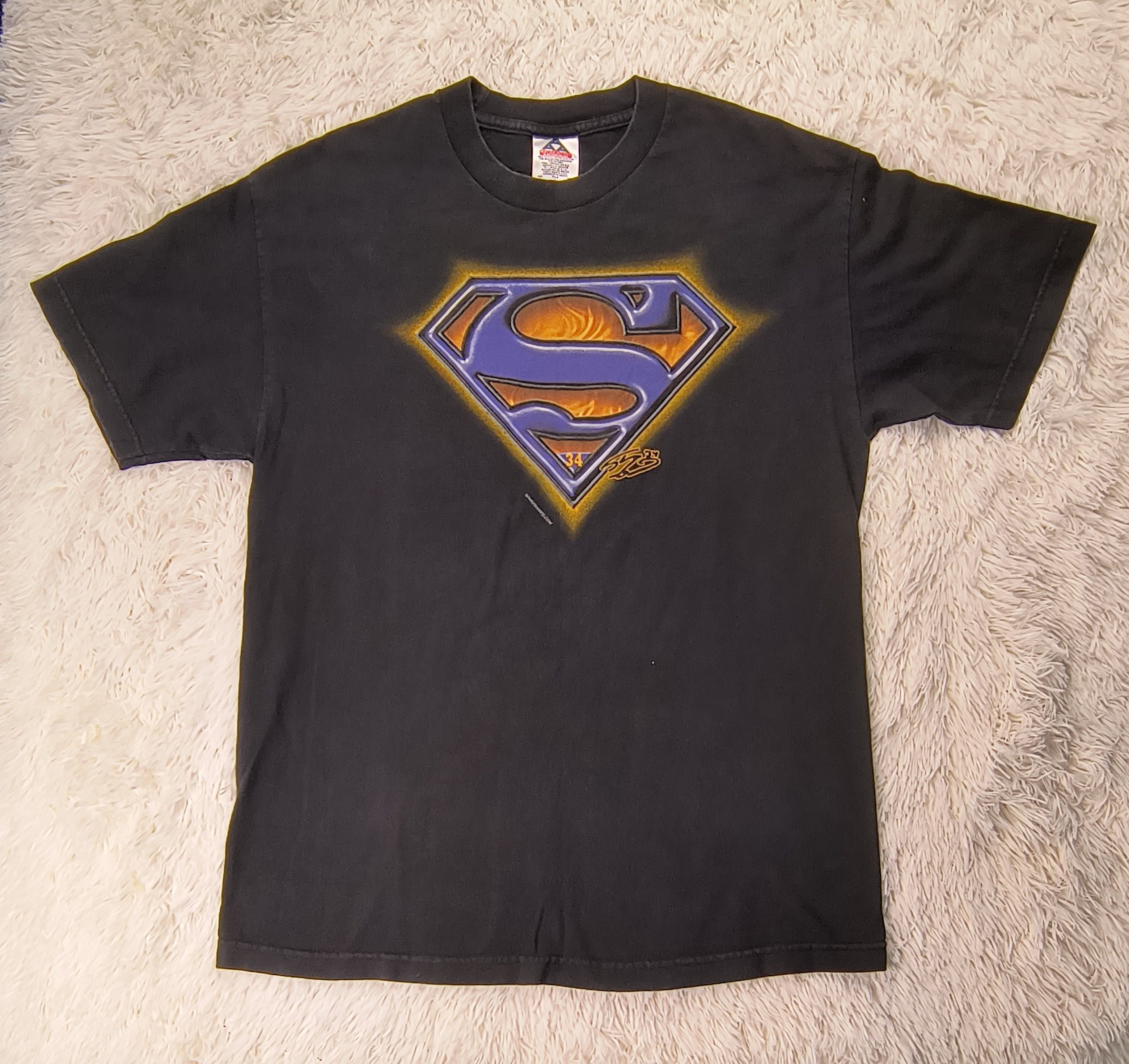 AAA Vintage Lakers Superman Shaquille O'Neal tee Size US L / EU 52-54 / 3 - 2 Thumbnail