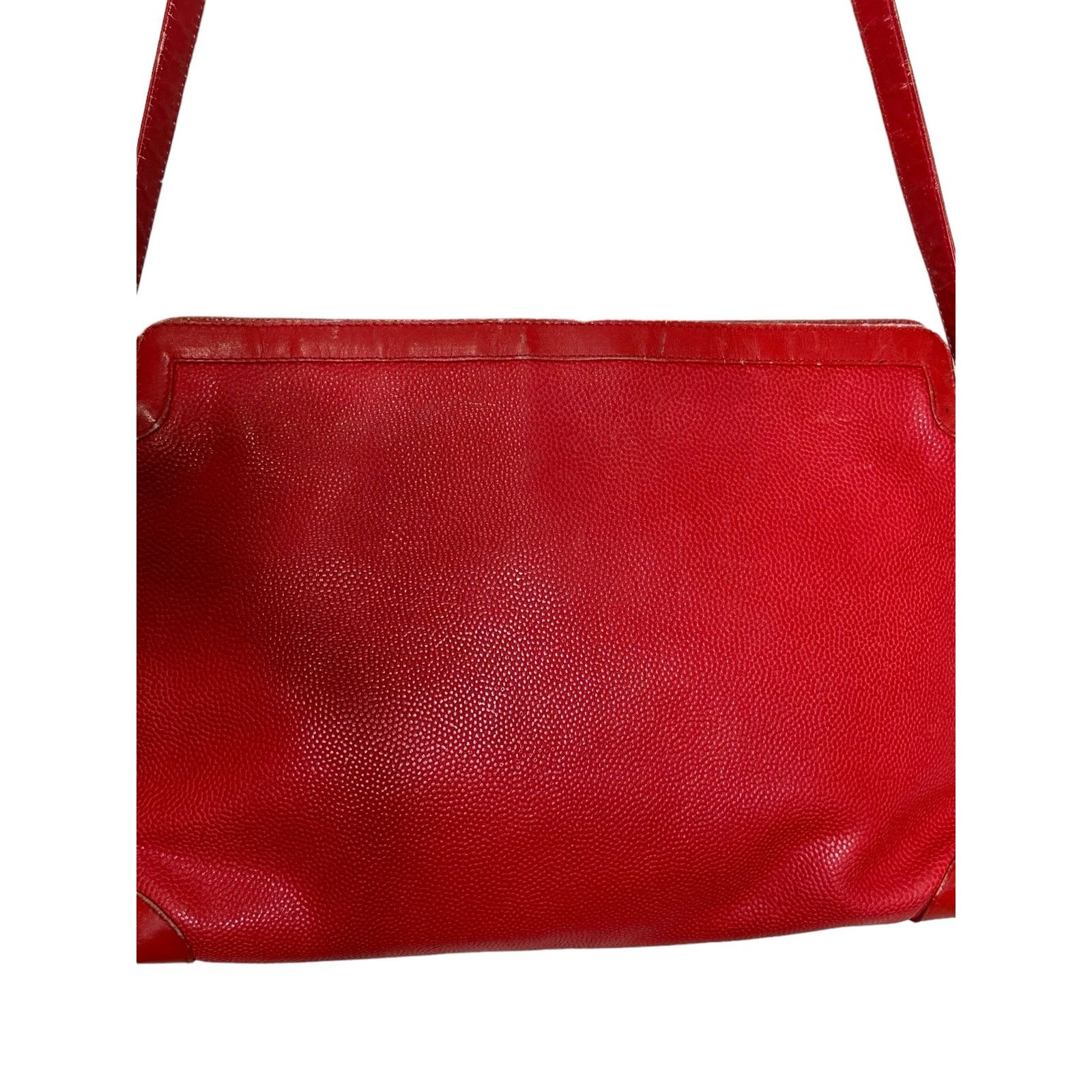 Emilio Pucci Emilio Pucci vintage red leather crossbody purse handbag Size ONE SIZE - 16 Thumbnail