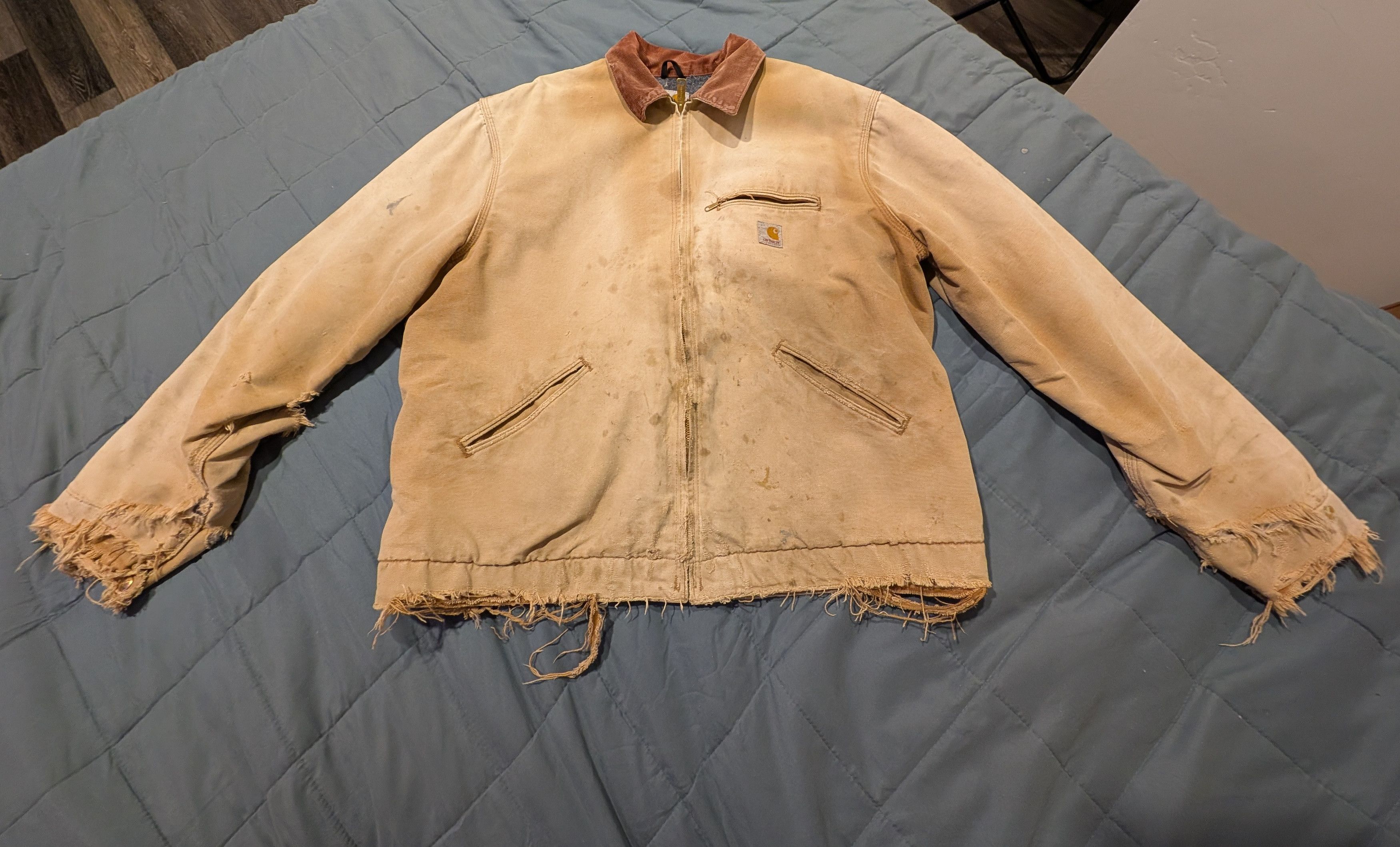 Carhartt Vintage Carhartt Detroit Jacket Size US XL / EU 56 / 4 - 1 Thumbnail