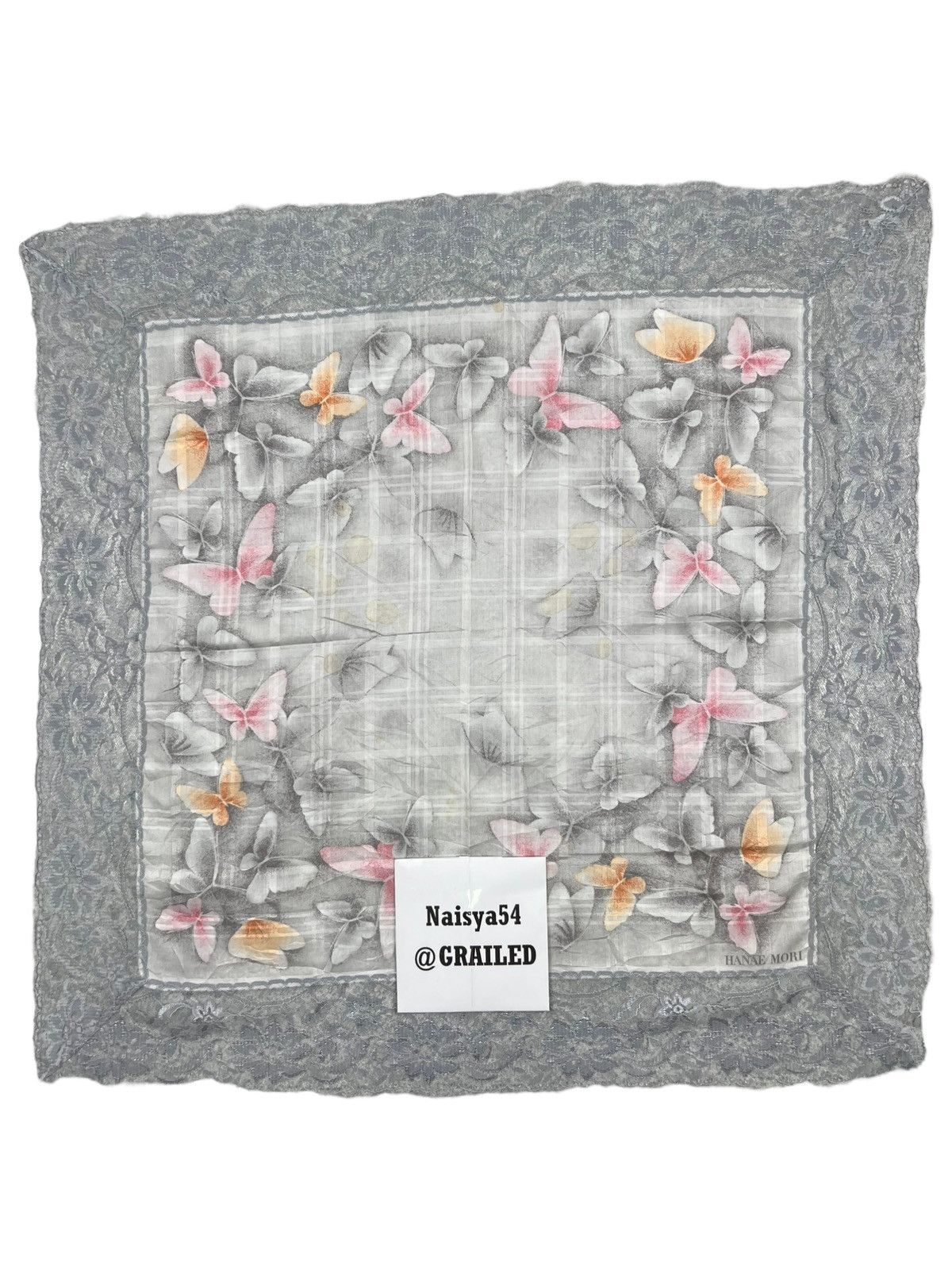 Hanae Mori Hanae Mori Handkerchief Neckerchief Bandana Pocketsquare Size ONE SIZE - 6 Thumbnail