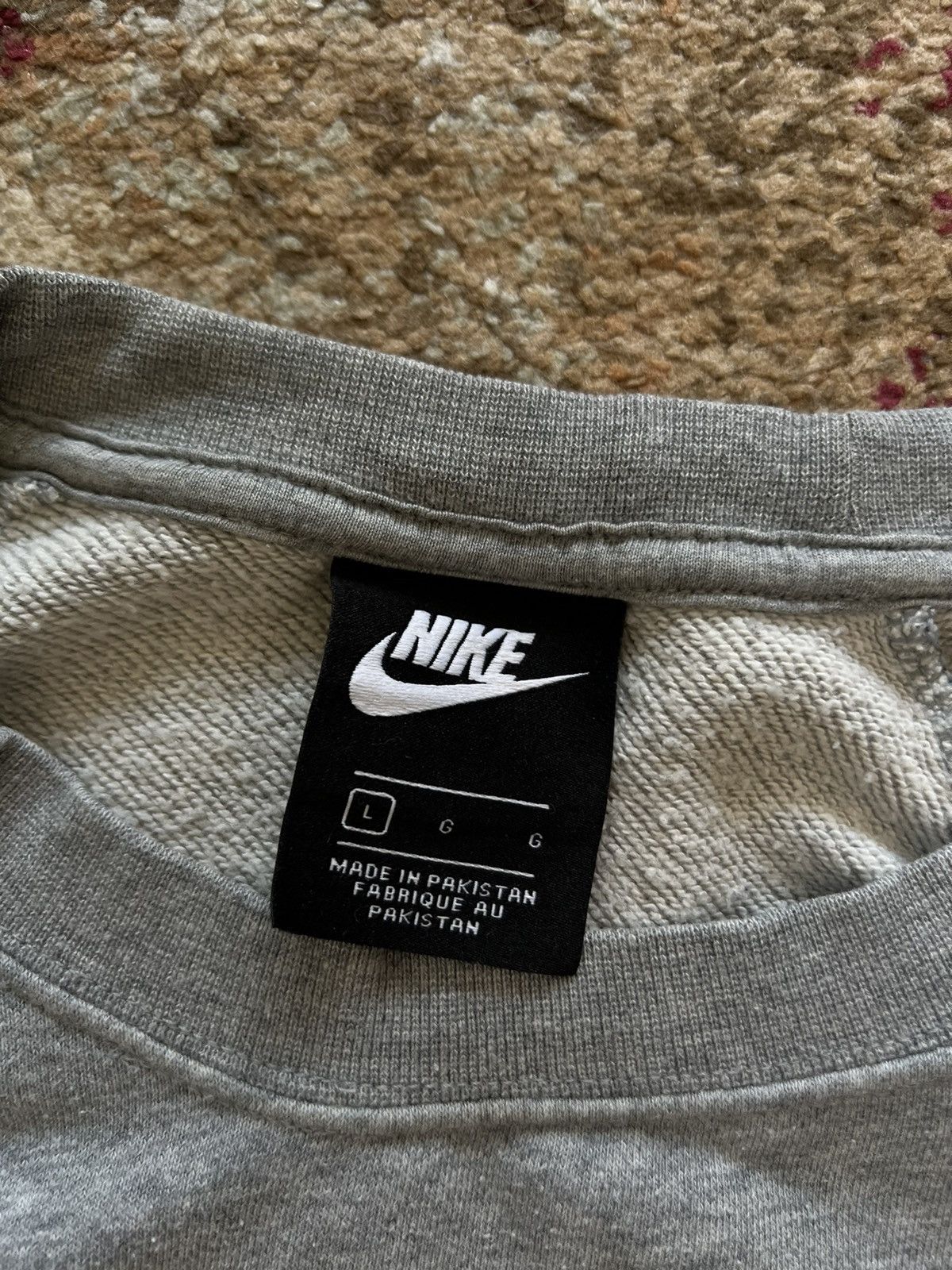 Nike × Vintage 🔭 90’s NIKE BIG SWOOSH LOGO CREWNECK Size US S / EU 44-46 / 1 - 3 Thumbnail
