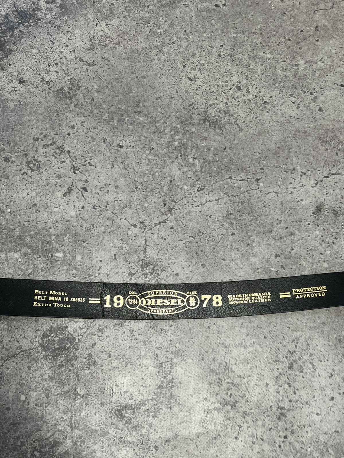 Diesel Leather Diesel Y2K 90s Vintage Brown Cowboy Italian Belt Size ONE SIZE - 6 Thumbnail