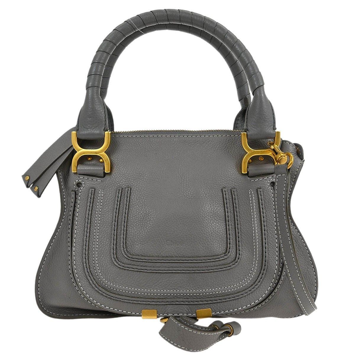 Chloe Chloe Marcie Satchel Leather Size ONE SIZE - 1 Thumbnail