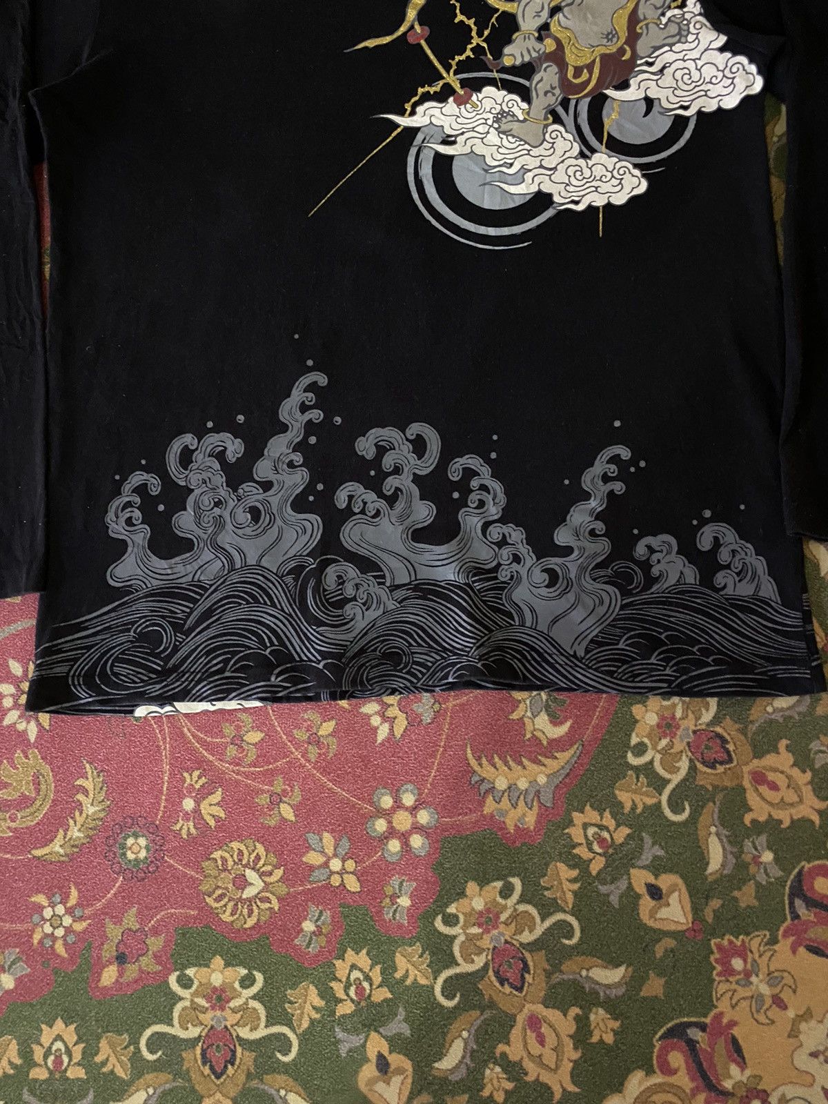 Bullet Noise × Japanese Brand Vintage Japanese Brand Bullet Noise Over Print Sukajan Style Size US M / EU 48-50 / 2 - 5 Thumbnail