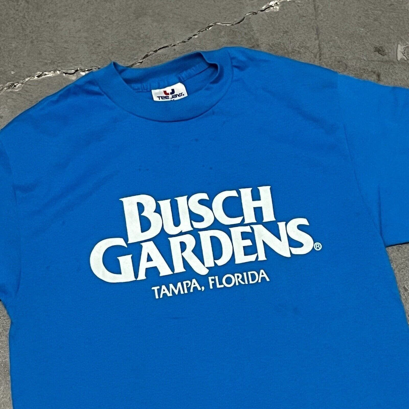 Other WMNS VTG 1990’s Tee Jays Busch Gardens S/S Graphic T-shirt S Size S / US 4 / IT 40 - 2 Thumbnail
