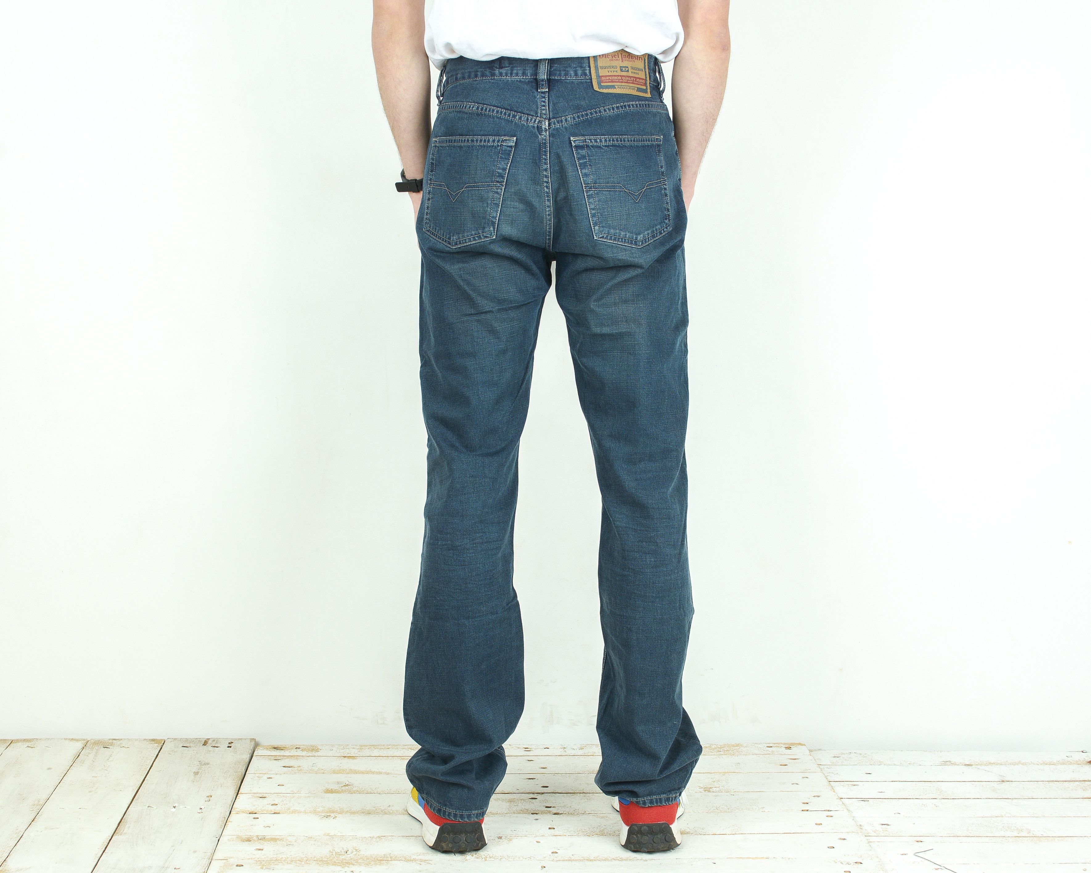 Diesel Kulter W29 L34 Regular Straight Jeans Denim Pants Trousers Size US 29 - 4 Thumbnail