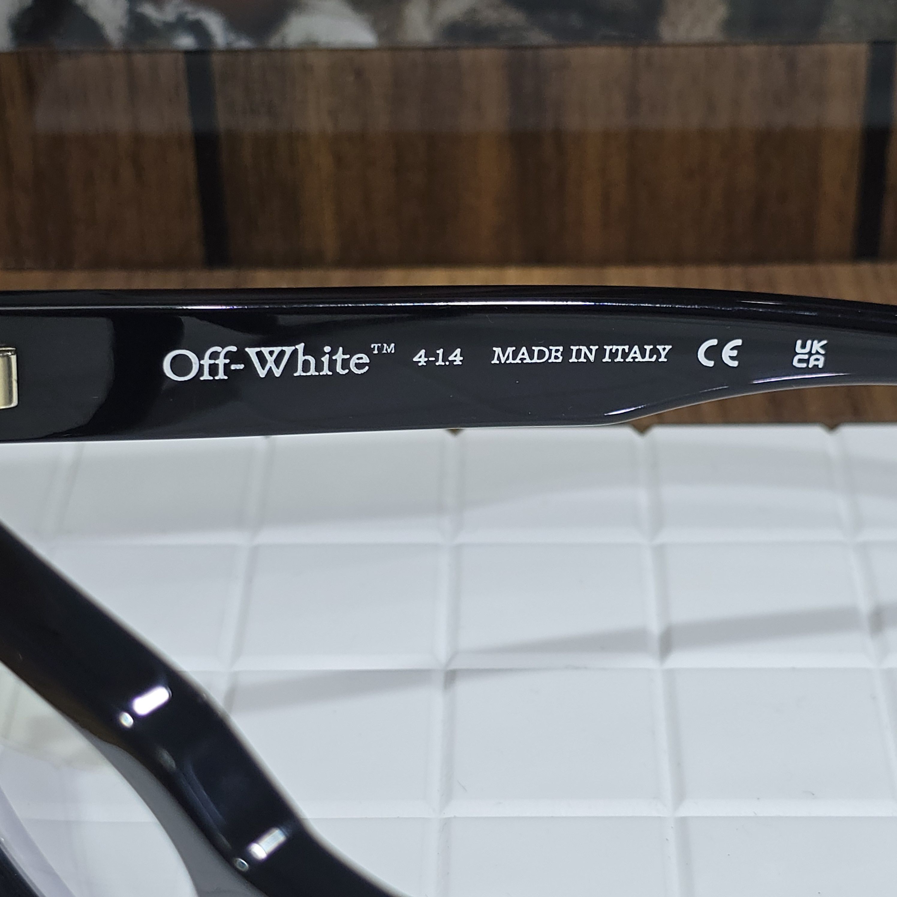 Off-White OFF WHITE Style 72 Sunglasses BLACK Size ONE SIZE - 4 Thumbnail